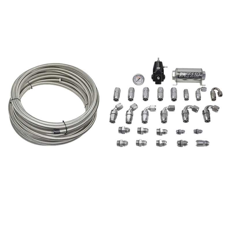 DeatschWerks 16-19 CTS-V/16-22 Camaro SS/17-22 Camaro ZL1 X2 Series Pump Module CPE Plumbing Kit 6-619