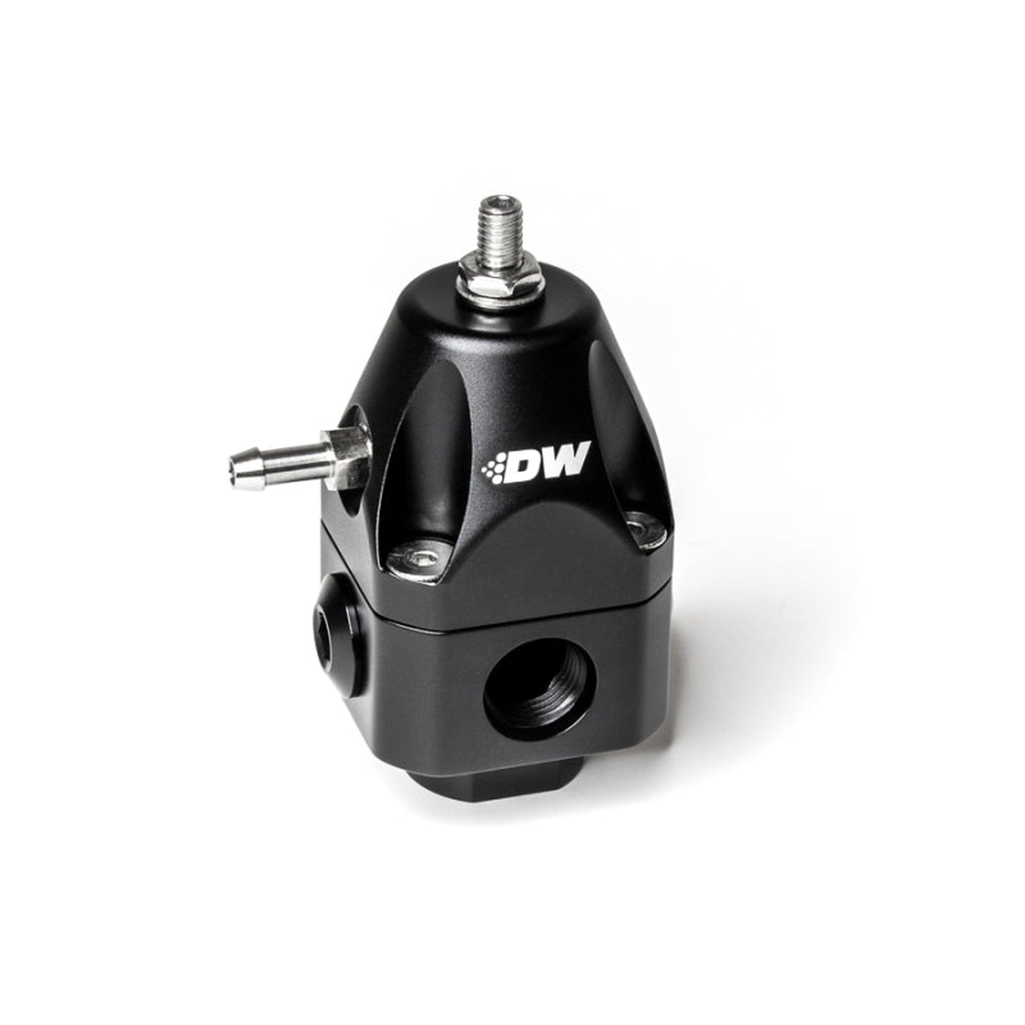 DeatschWerks DWR1000c Adjustable Fuel Pressure Regulator - Black | 6-1002-FRB