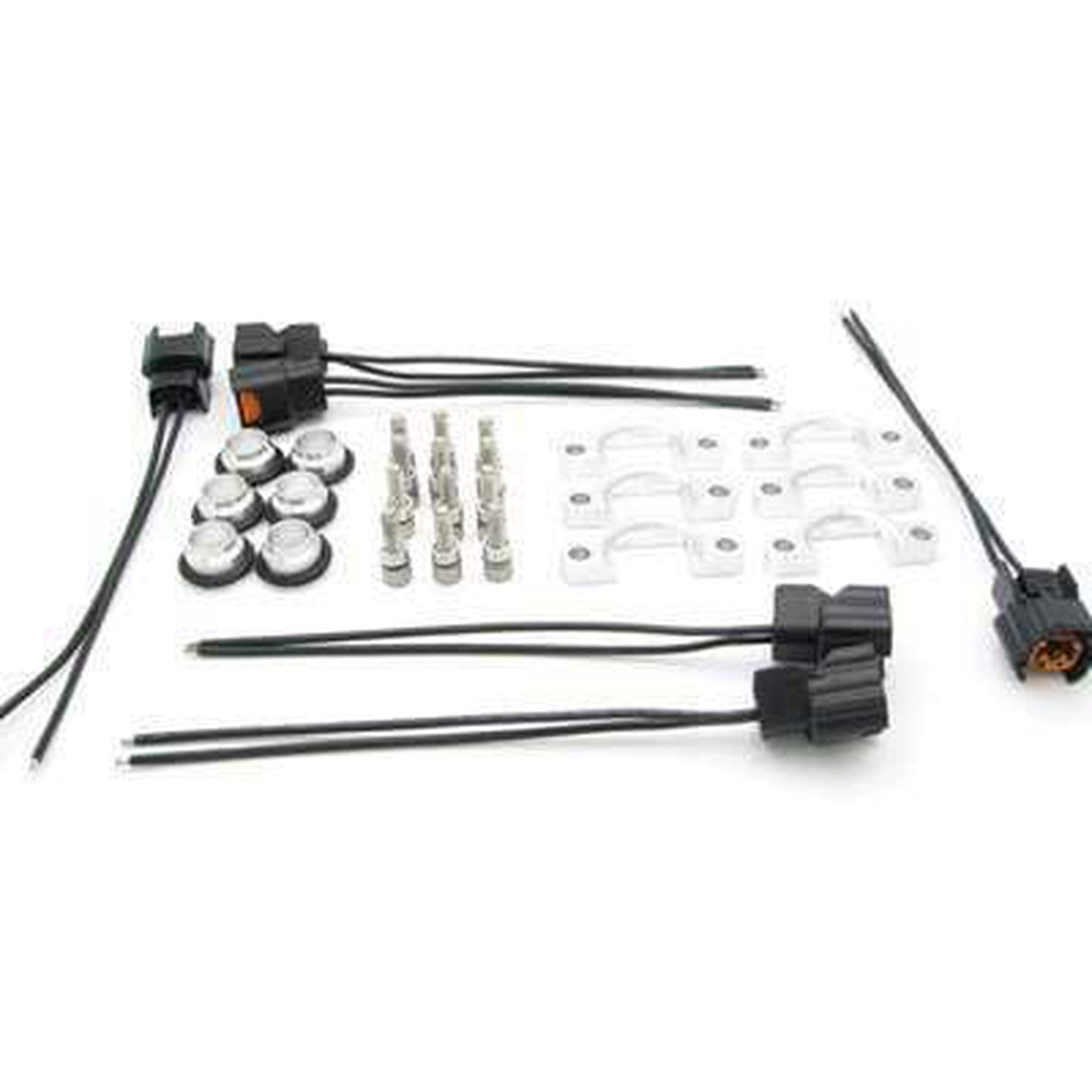 Deatschwerks P1-P2 Sidefeed Injector Adapter Kit 8 cyl