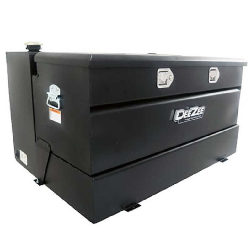Dee Zee 50-Gal Steel Black Toolbox Combo Transfer Tank Model DZ91740SB