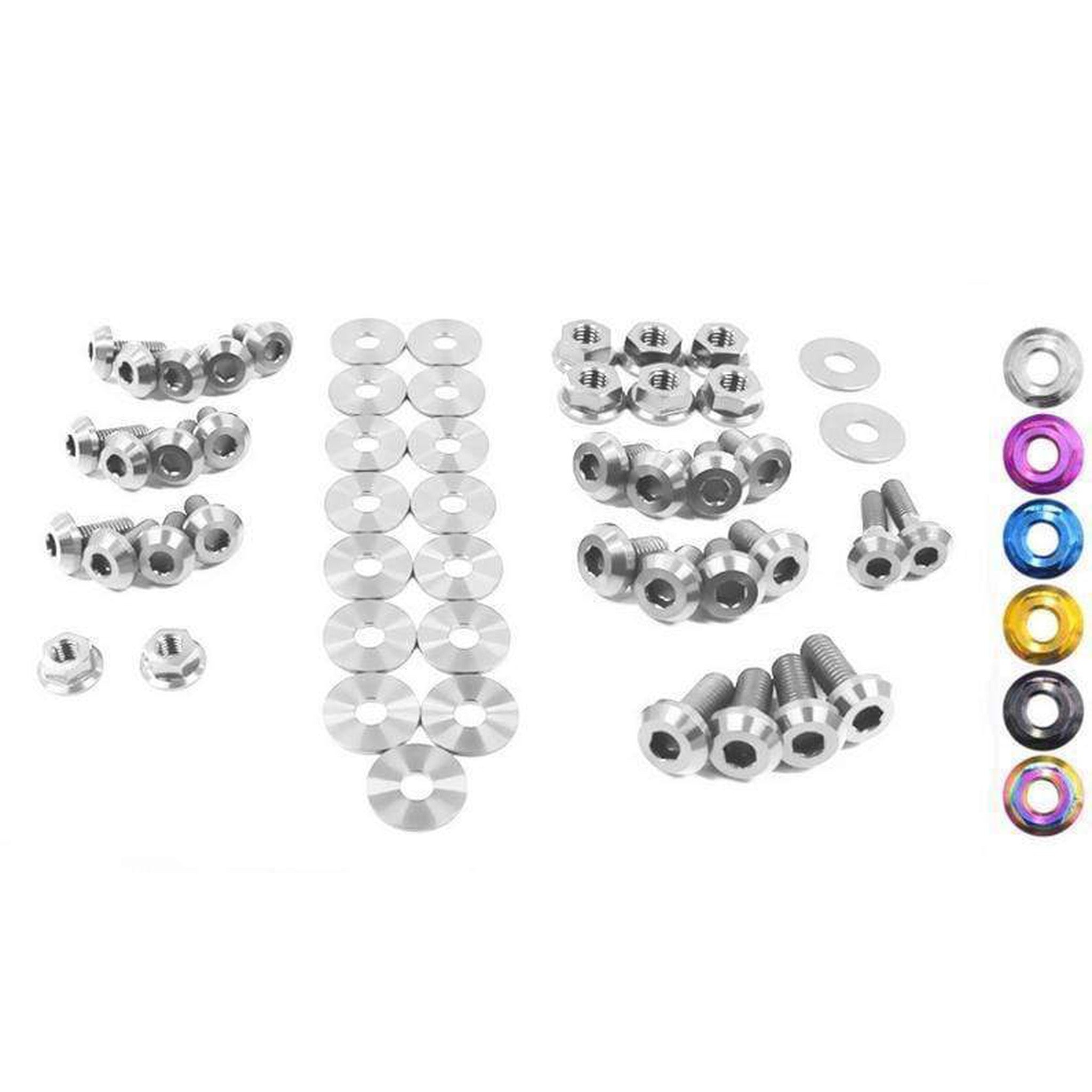 Dress Up Bolts Titanium Engine Bay Kit Subaru WRX / STI 2004-2005