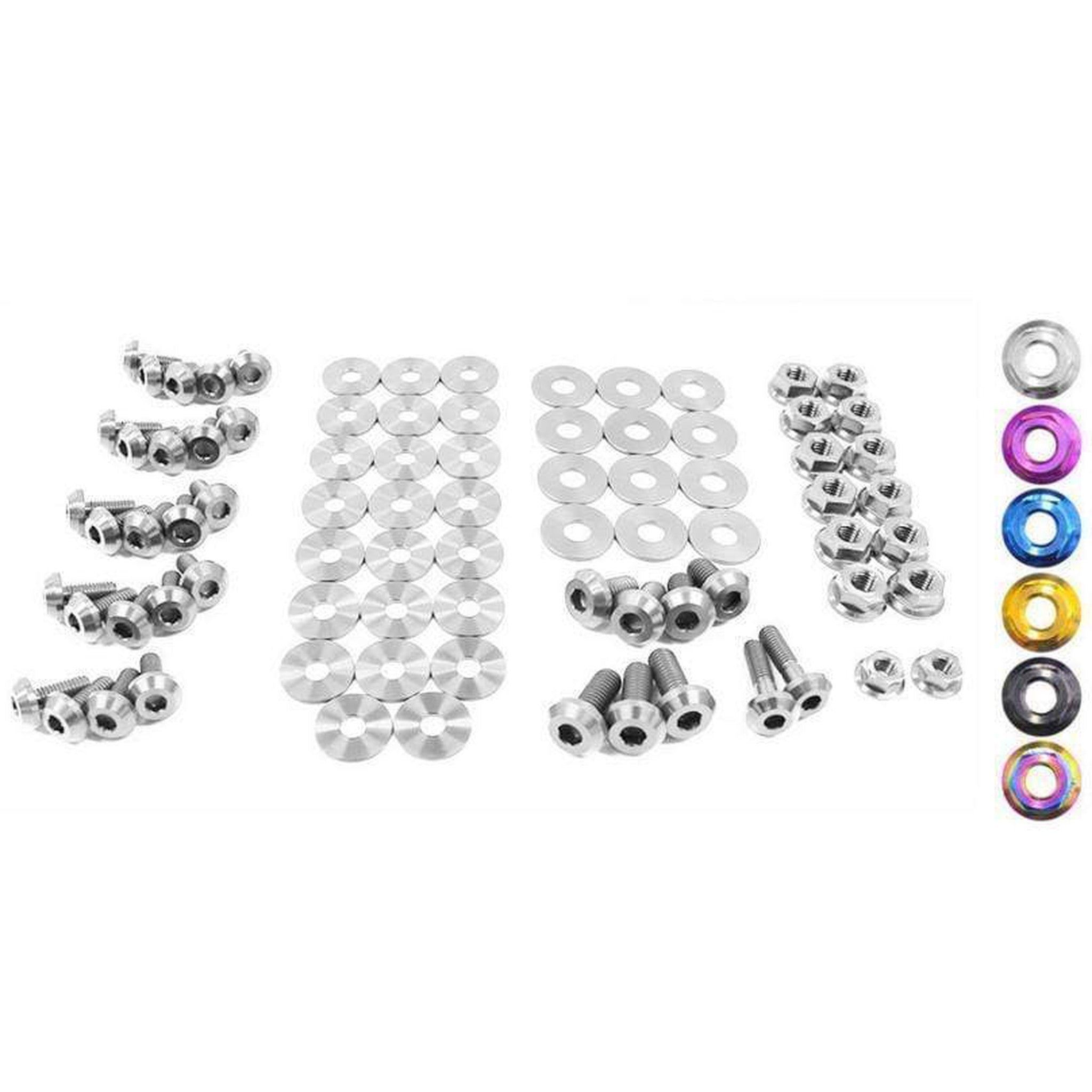 Dress Up Bolts Titanium Full Engine Bay Kit Scion FR-S 2013-2016