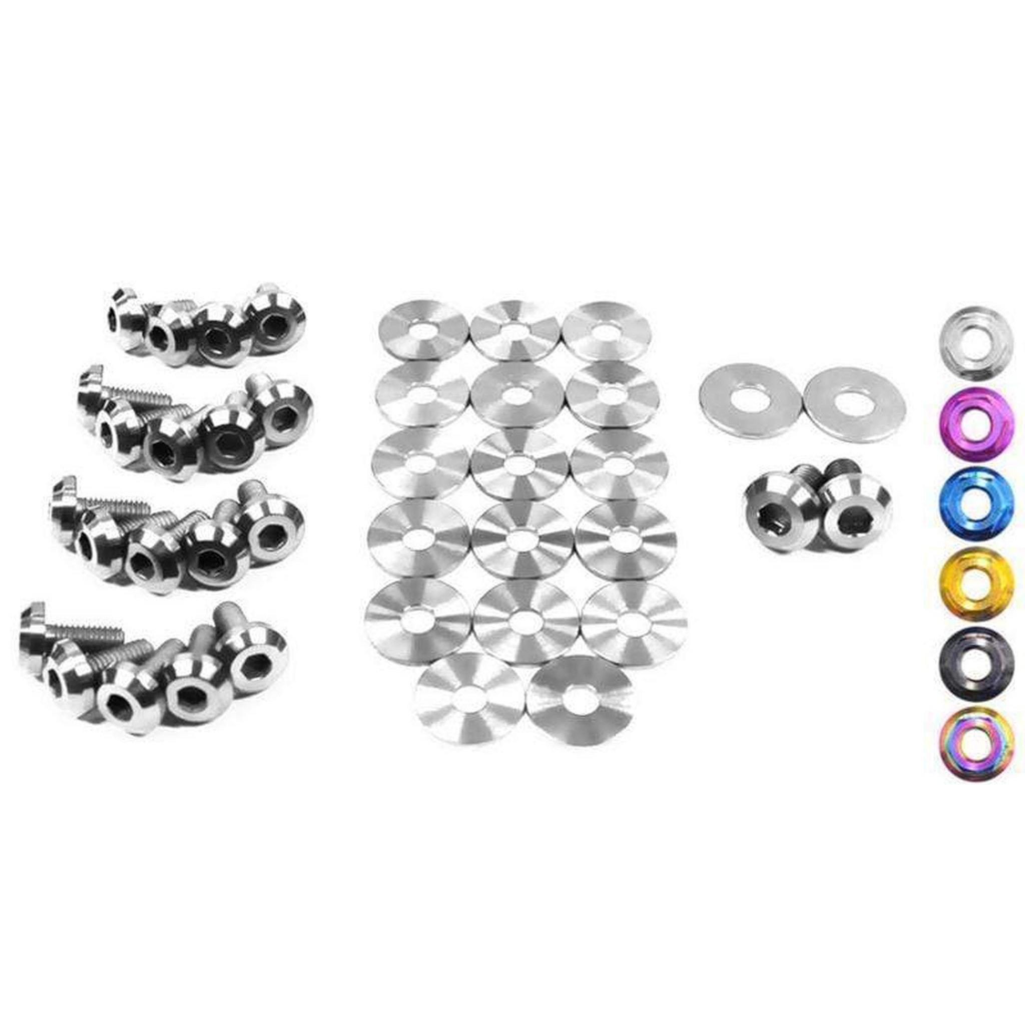 Dress Up Bolts Titanium Partial Engine Bay Kit Scion FR-S 2013-2016