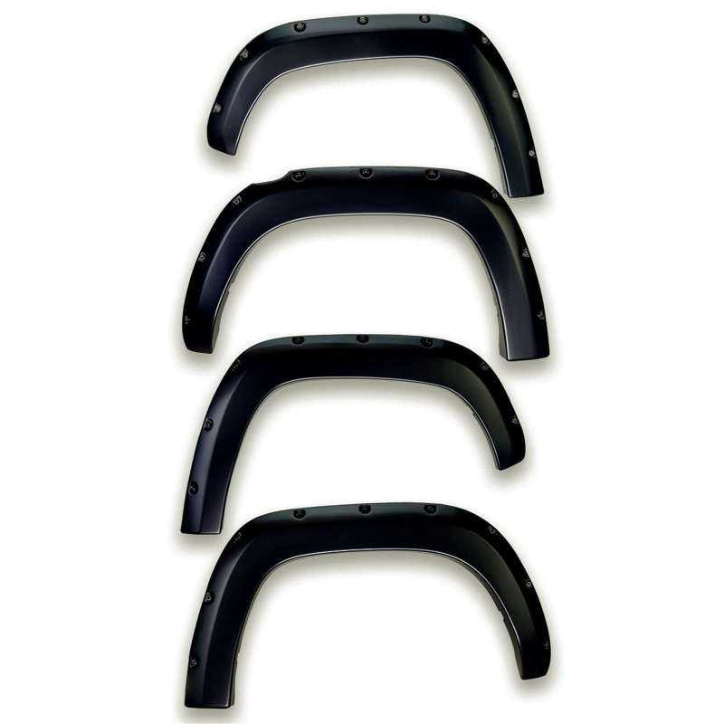 EGR 19-22 Chevrolet Silverado 1500 Traditional Bolt-On Look Fender Flares Black Set Of 4 791694-GBA