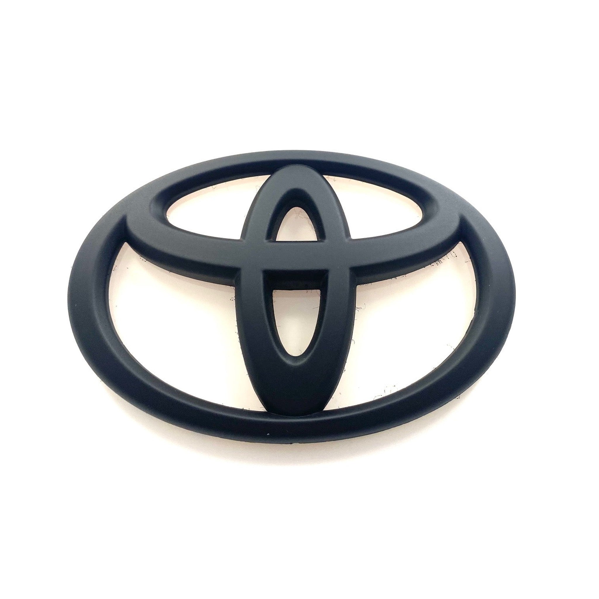 Emblems Only Front and Rear T-Logo Matte Black with Halo White Base Toyota GR86 22-25