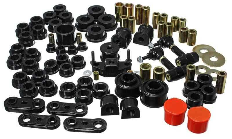 Energy Suspension 08-12 Subaru Impreza WRX Black Hyper-Flex Master Bushing Set 19.18102G