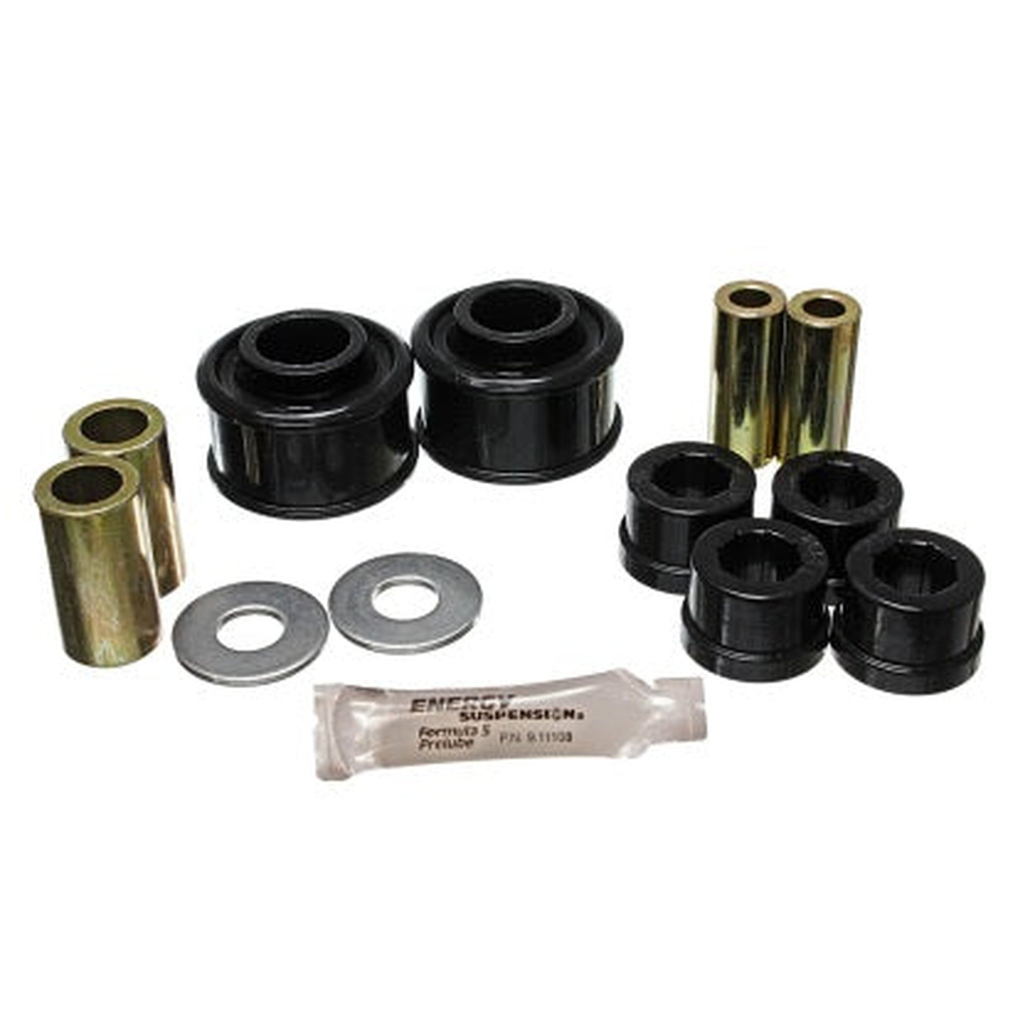 Energy Suspension Black Front Control Arm Bushing Set Subaru WRX 2008-2014 | 19.3102G