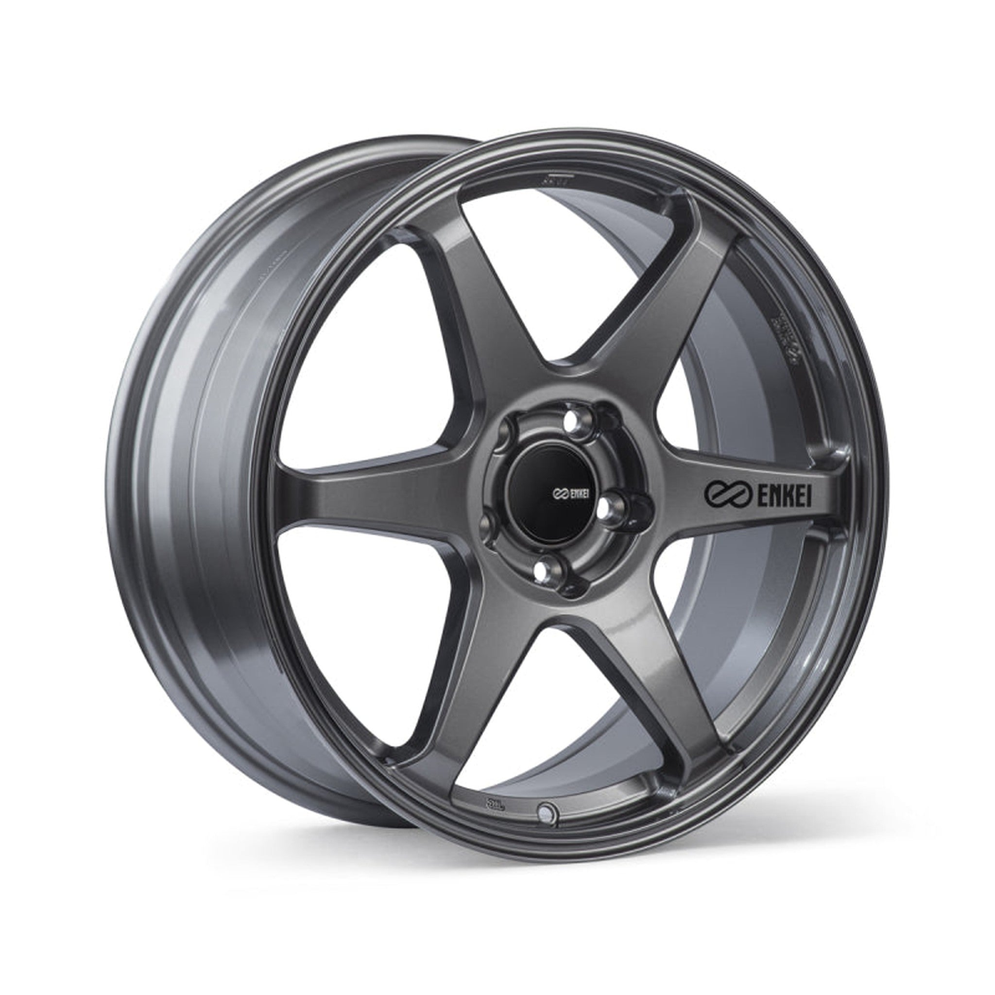 Enkei T6R 18x9.5 +38mm 5x114.3 Matte Gunmetal Wheel | 539-895-6538GM