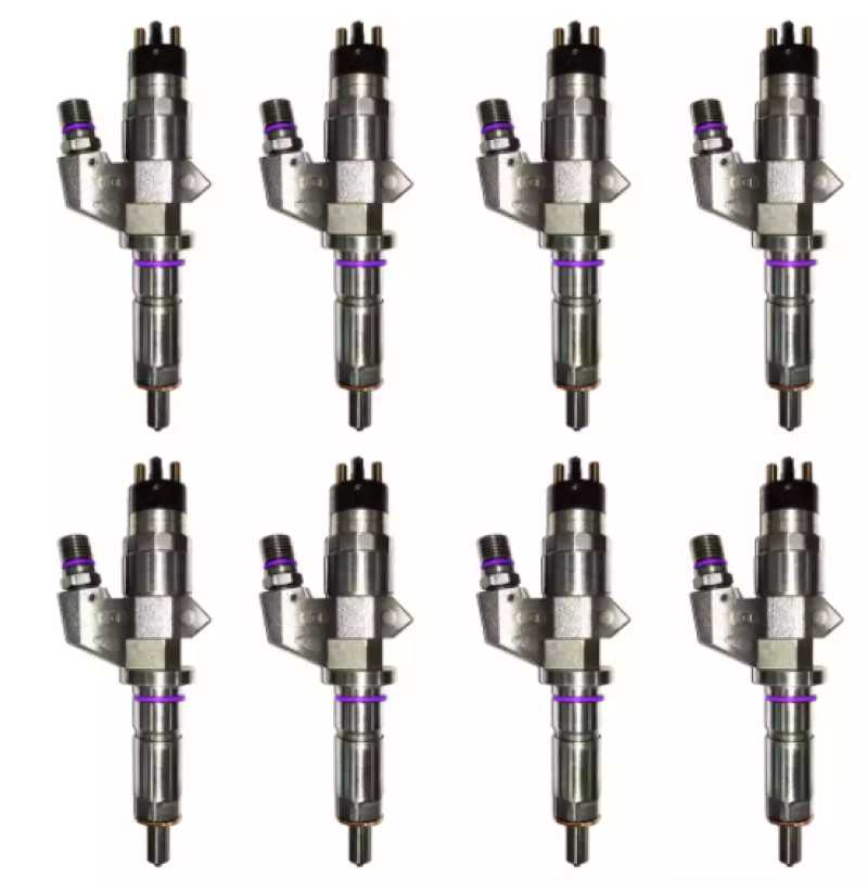 Exergy 01-04 Chevy Duramax LB7 Reman 30% Over Injector (Set of 8) E0110105