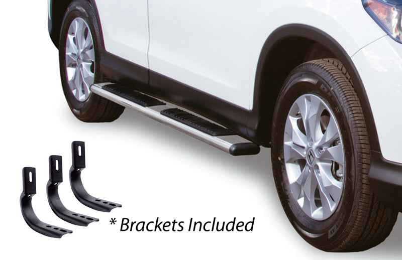 Go Rhino 06-12 Toyota RAV4 5in OE Xtreme Low Profile Complete Kit w/Sidesteps + Brkts 685440867PS