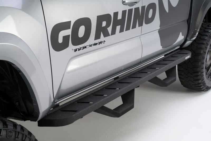 Go Rhino 15-19 Ram 1500 Classic RB10 Complete Kit w/RB10 + Brkts + 2 RB10 Drop Steps 6342998020PC