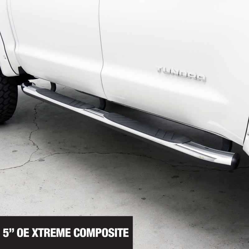 Go Rhino 17-20 Ford F-250/F-350 SD 5in OE Xtreme Composite Complete Kit w/Sidesteps + Brkts 685415580CC