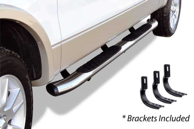 Go Rhino 19-20 Ford Ranger 5in OE Xtreme Composite Complete Kit w/Sidesteps + Brkts 685036880CC