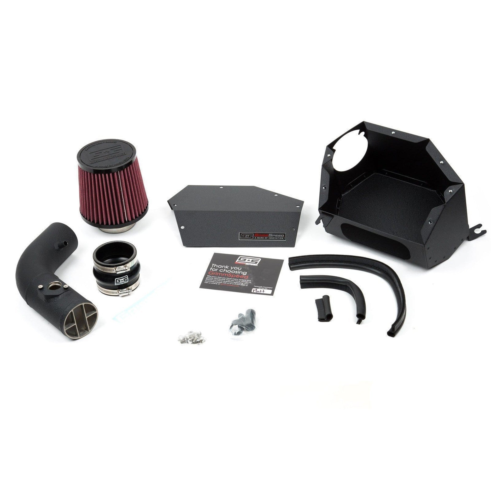 GrimmSpeed Black Cold Air Intake Scion FR-S 2013-2016 / Subaru BRZ 2013-2020 / Toyota FT-86 2017-2020