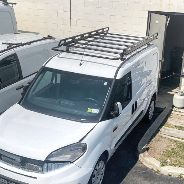 Vantech Black Aluminum Bolt-On Cargo Rack System RAM ProMaster City 2015-current Model H3507EB01B