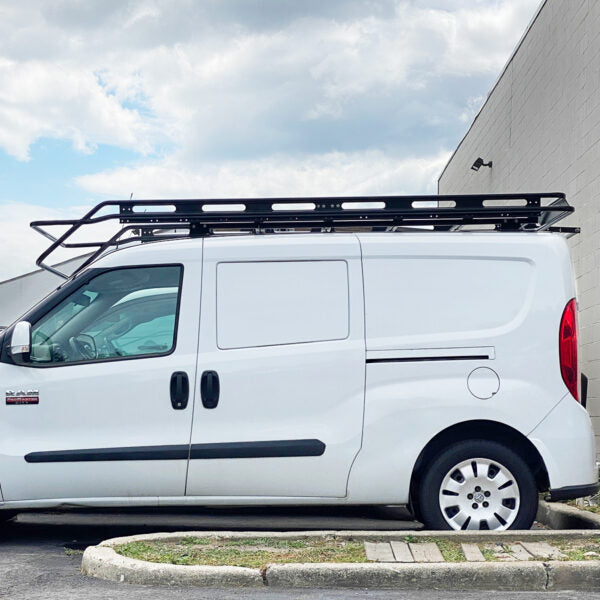 Vantech Black Aluminum Bolt-On Cargo Rack System RAM ProMaster City 2015-current Model H3507FD02B
