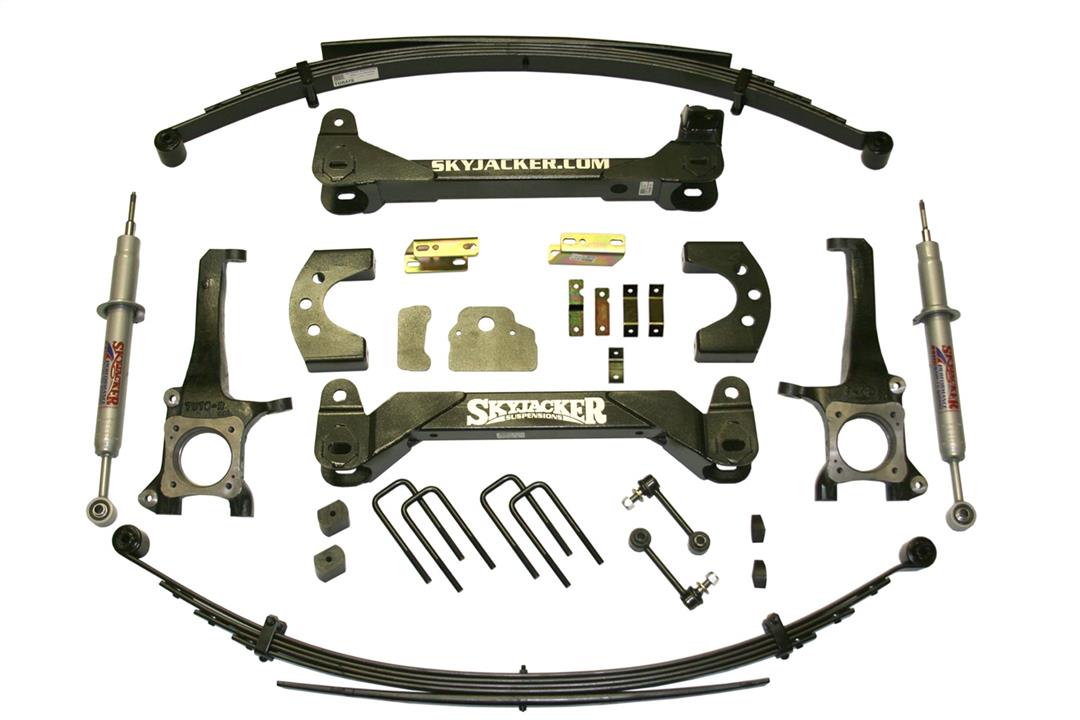 Skyjacker Suspension Lift Kit with Black Shock Boots S97TU761PKS
