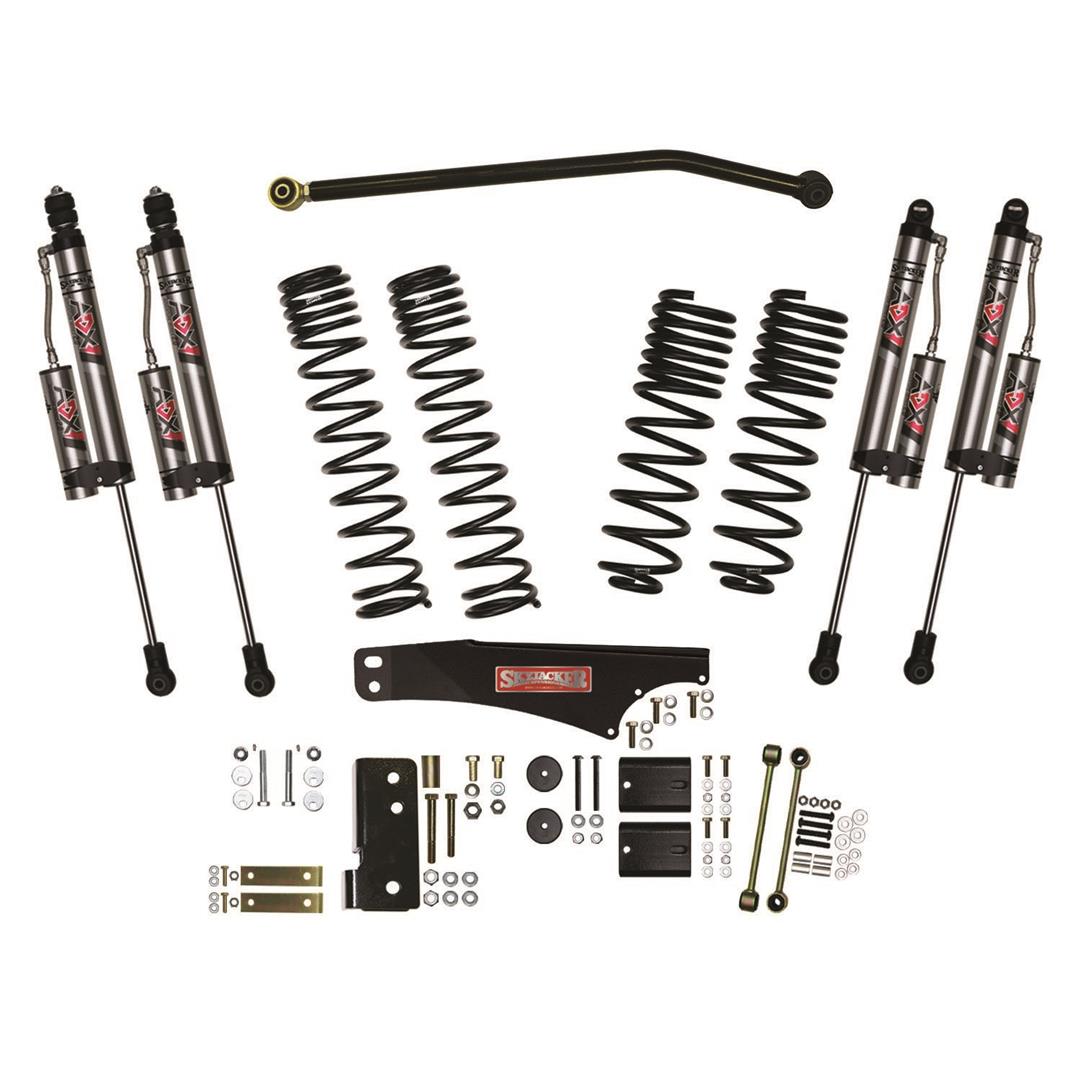 4 Inch Suspension Lift System for Jeep Wrangler JK40BKXLT S97JK40BKXLT