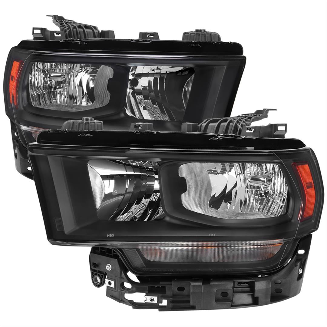 2LH-RAM1925JM-RS Spec-D Tunin 2500 3500 Oe Halogen Headlights Wit SDTAM1925JMRS