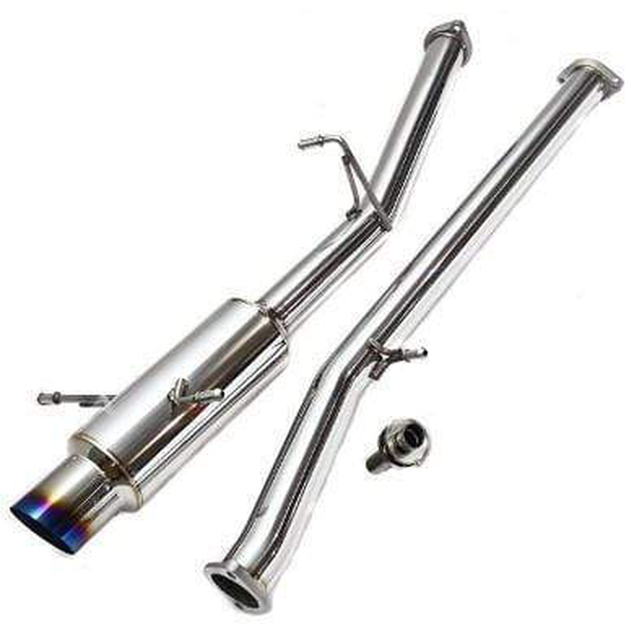 Invidia N1 Racing Titanium Tip Cat Back Exhaust Subaru WRX / STI 2002-2007 | HS02SW1GRT