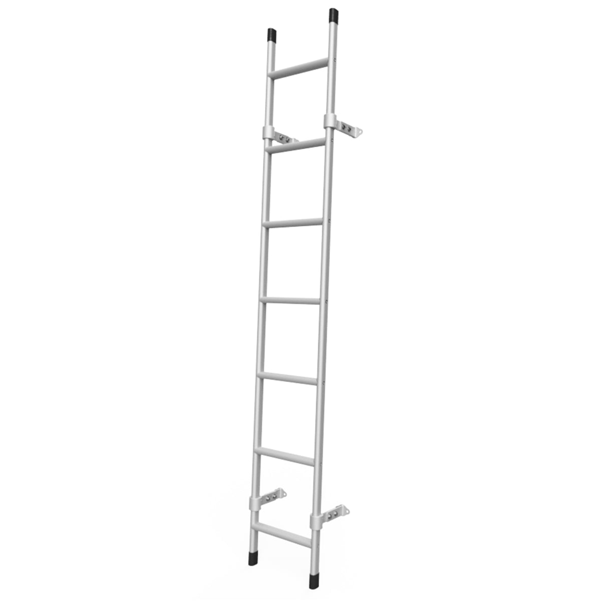 Vantech 84″ White Universal Box Truck Straight Rear Access Ladder Model L006W