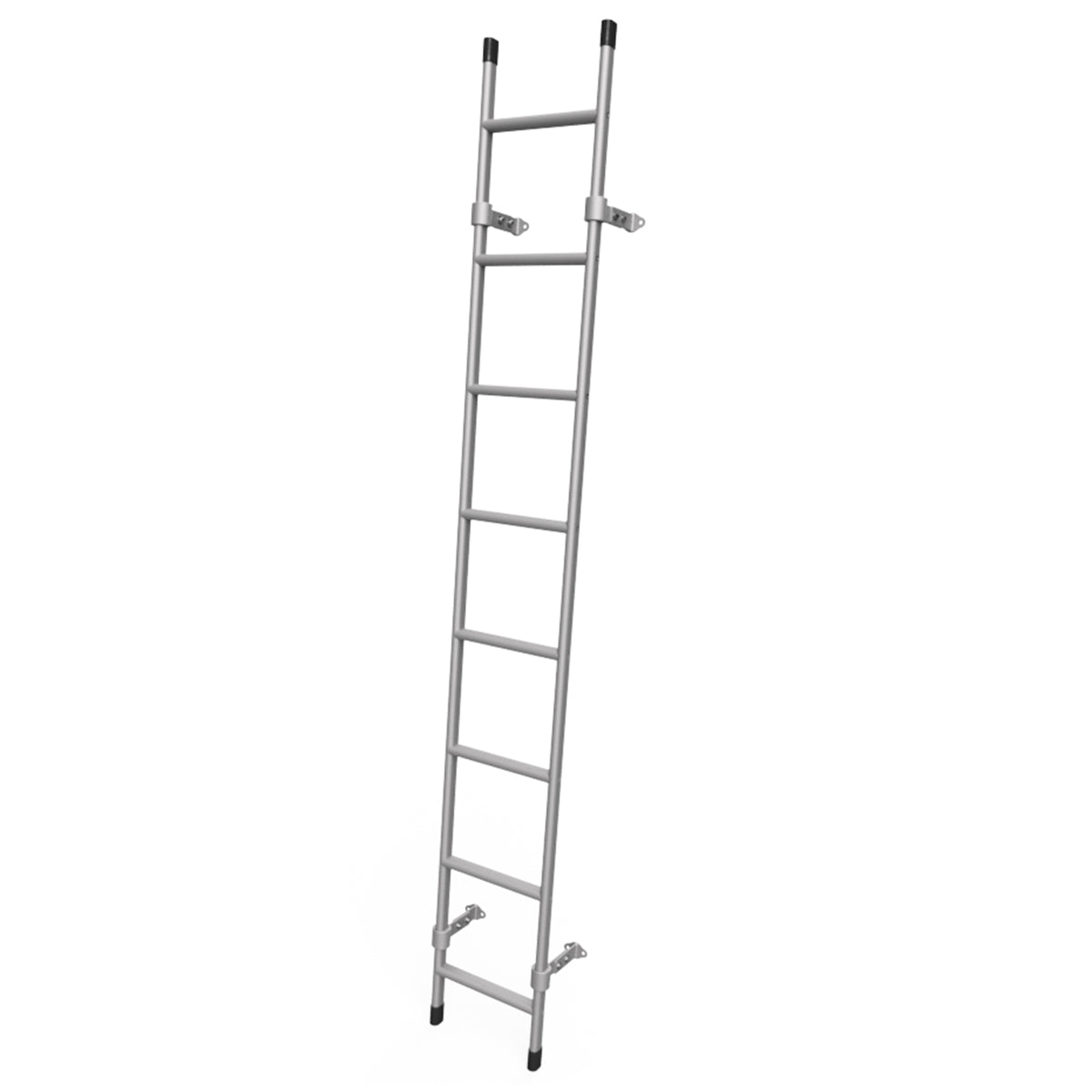 Vantech 96″ White Universal Box Truck Straight Rear Access Ladder Model L007W