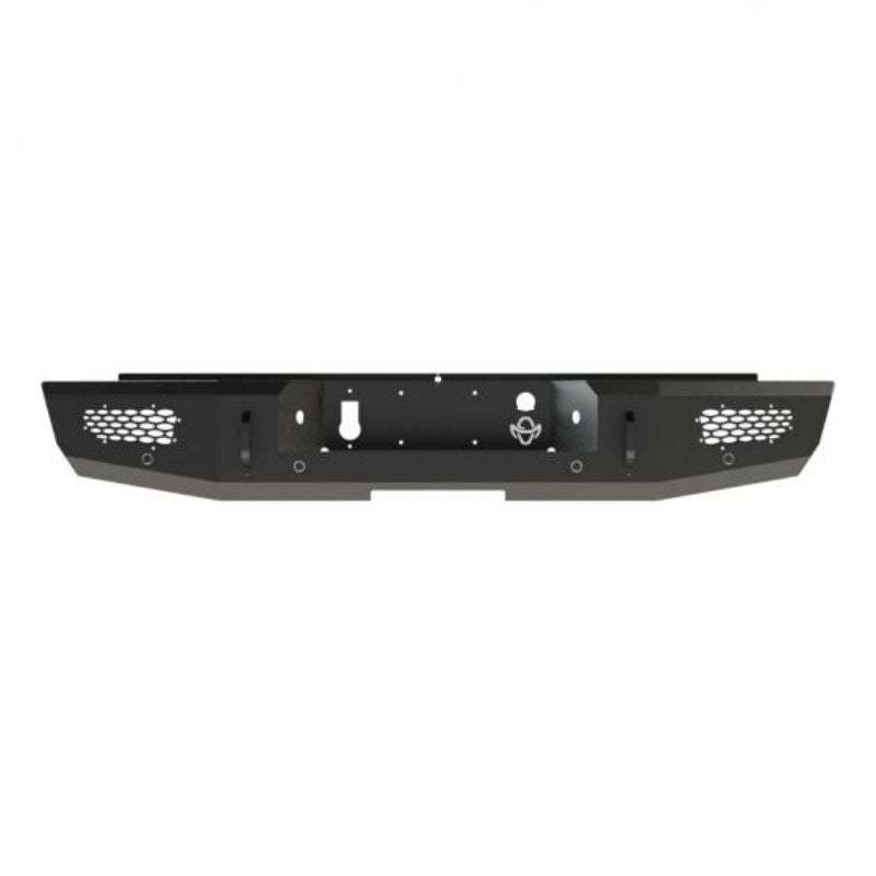 Ranch Hand Midnight Series Rear Bumper Fits Select 15-19 Chevrolet/GMC Silverado/Sierra 2500 HD/3500 HD Model MBC151BMSL