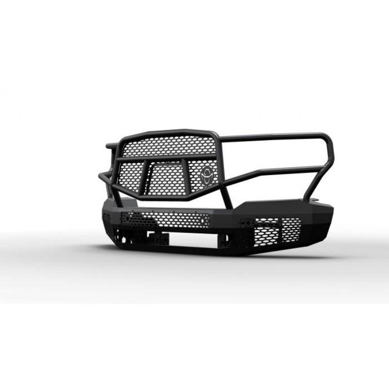 Ranch Hand Midnight Series Front Bumper W/ Grille Guard Fits Select 19-22 Chevrolet Silverado 1500 Model MFC19HBM1
