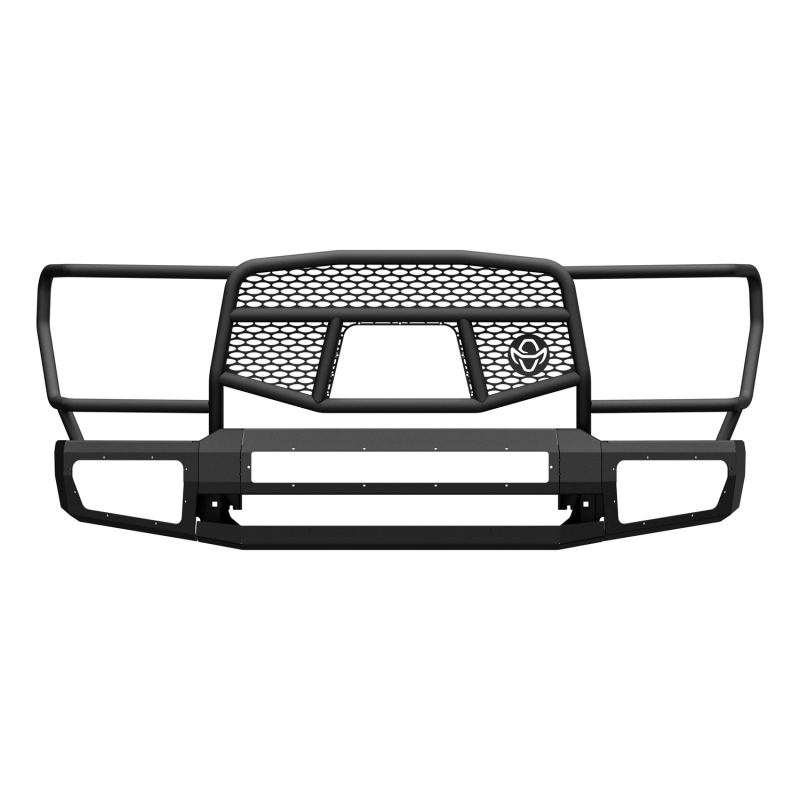 Ranch Hand Midnight Series Front Bumper W/ Grille Guard Works W/ Camera Fits Select 21-23 Ford F-150 Model MFF21HBM1