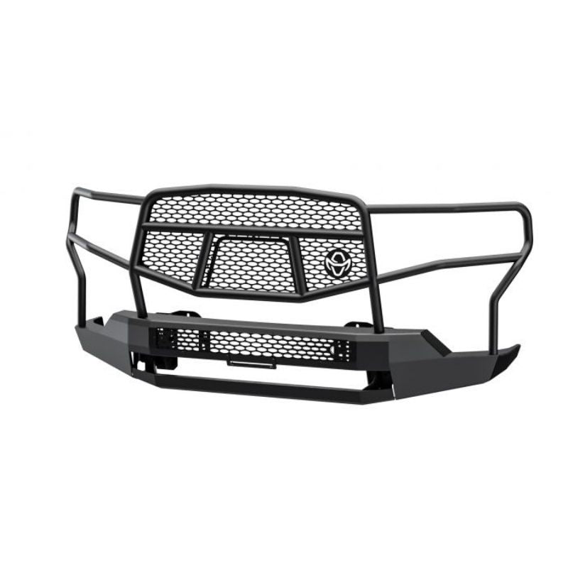Ranch Hand Midnight Series Front Bumper W/ Grille Guard Fits Select 19-22 GMC Sierra 1500 Model MFG19HBM1