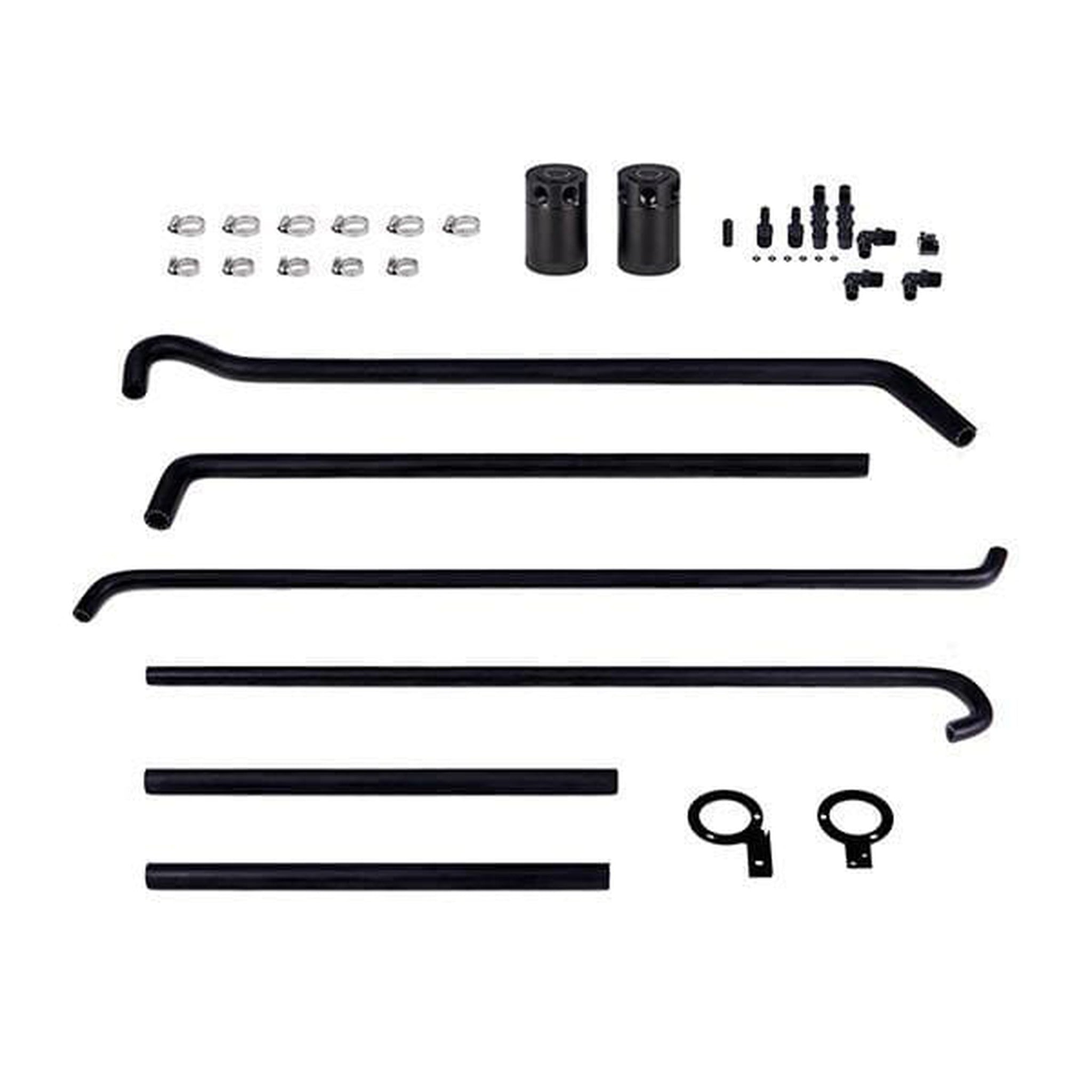 Mishimoto Baffled Oil Catch Can Black Subaru STI 2008-2014