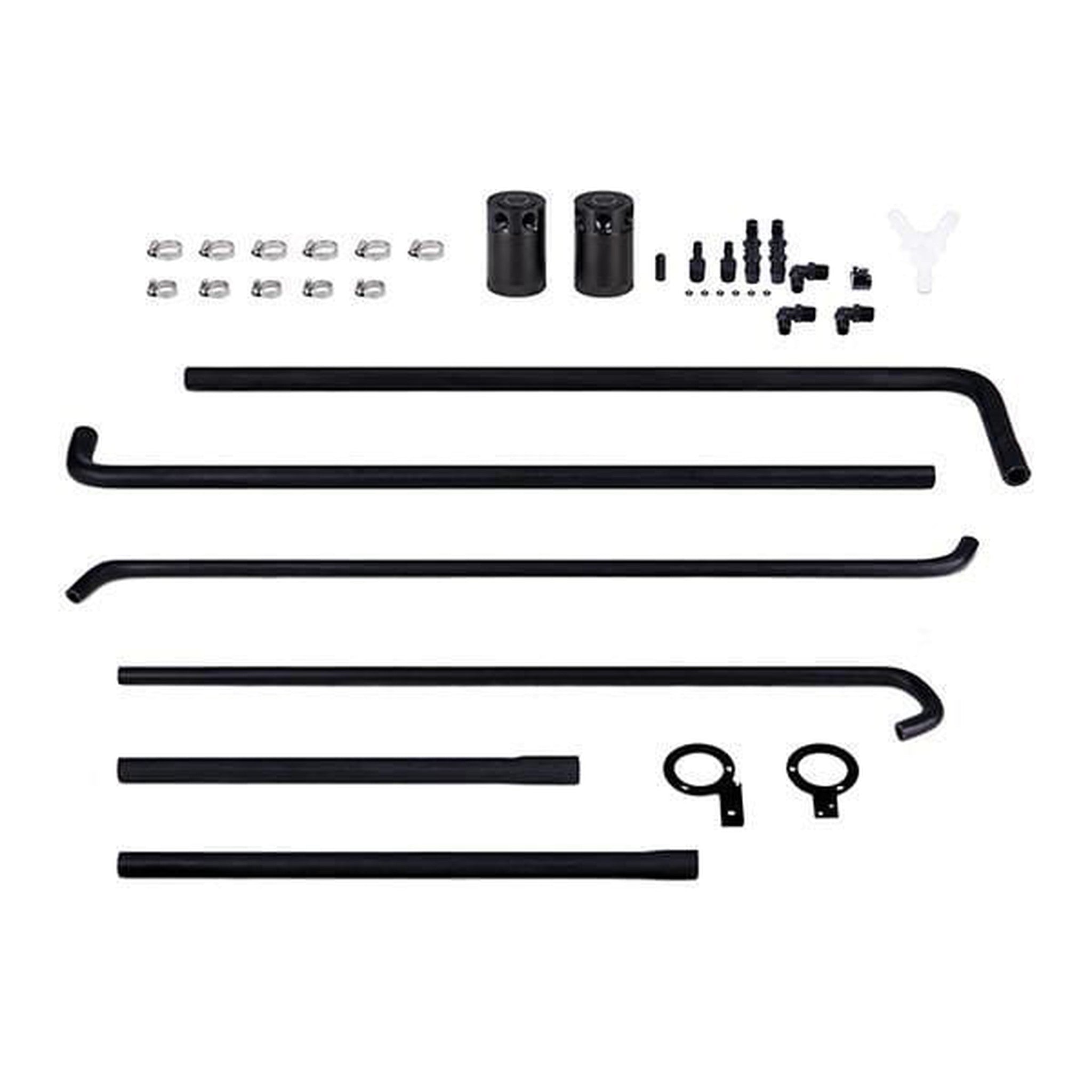 Mishimoto Baffled Oil Catch Can Black Subaru WRX 2008-2014