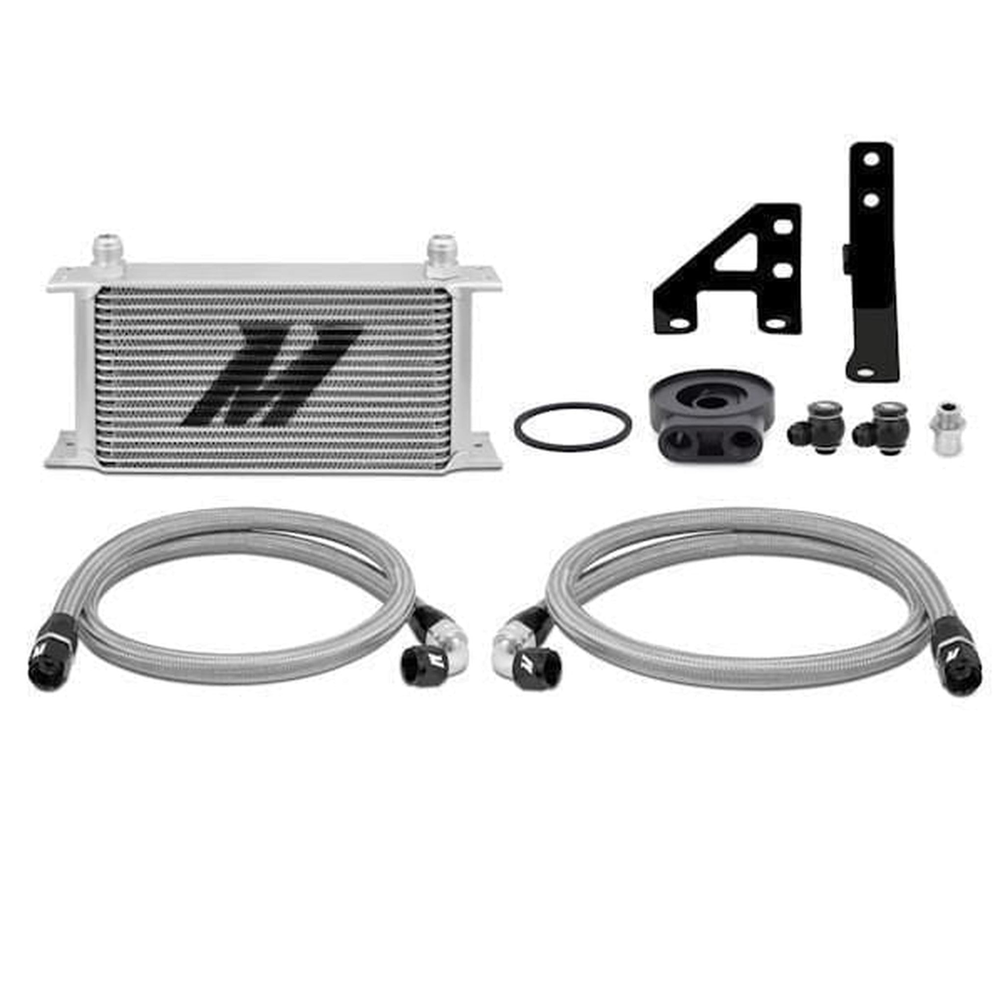 Mishimoto Silver Oil Cooler Kit Subaru WRX 2015-2021 | MMOC-WRX-15