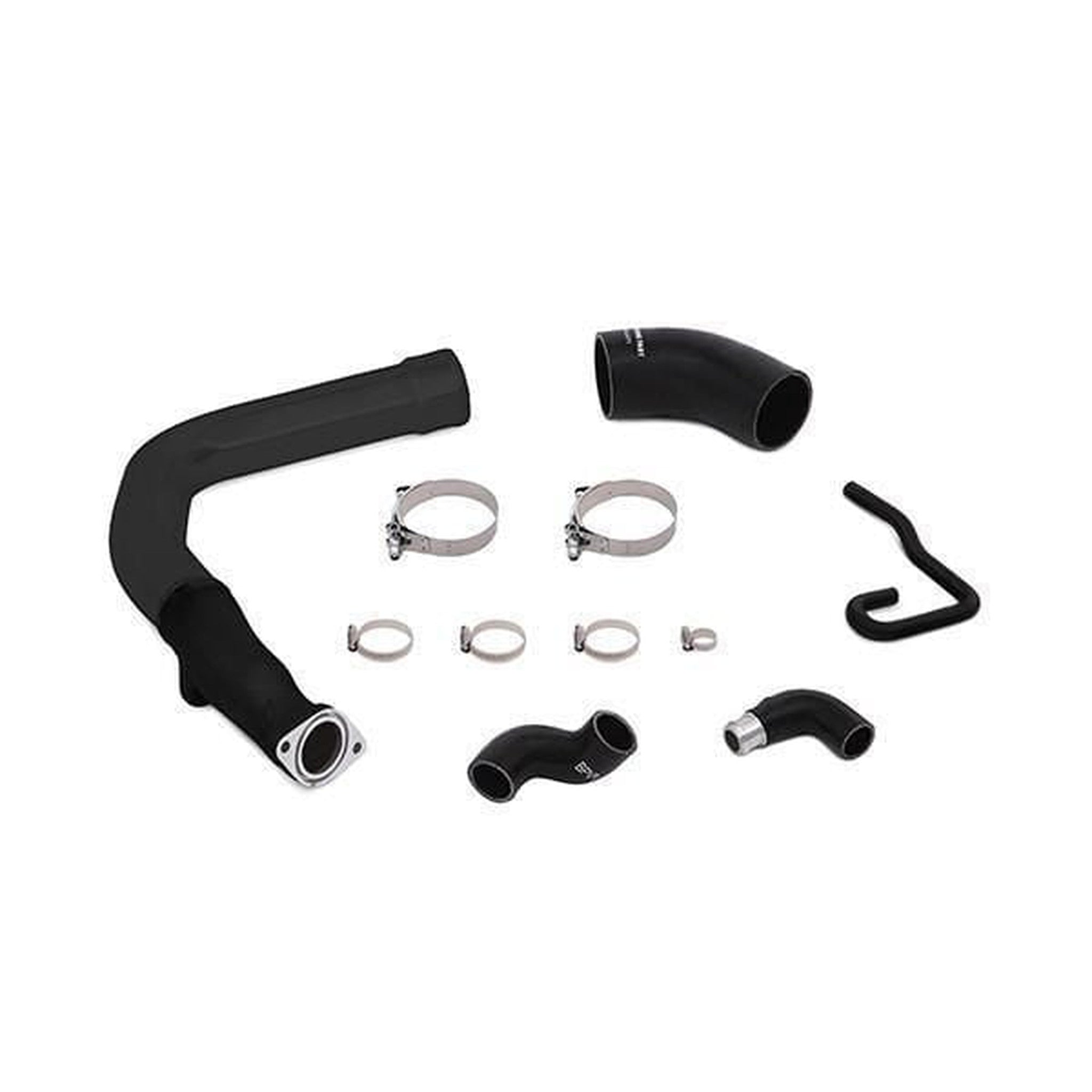 Mishimoto Wrinkle Black Charge Pipe Kit Subaru WRX 2015-2021