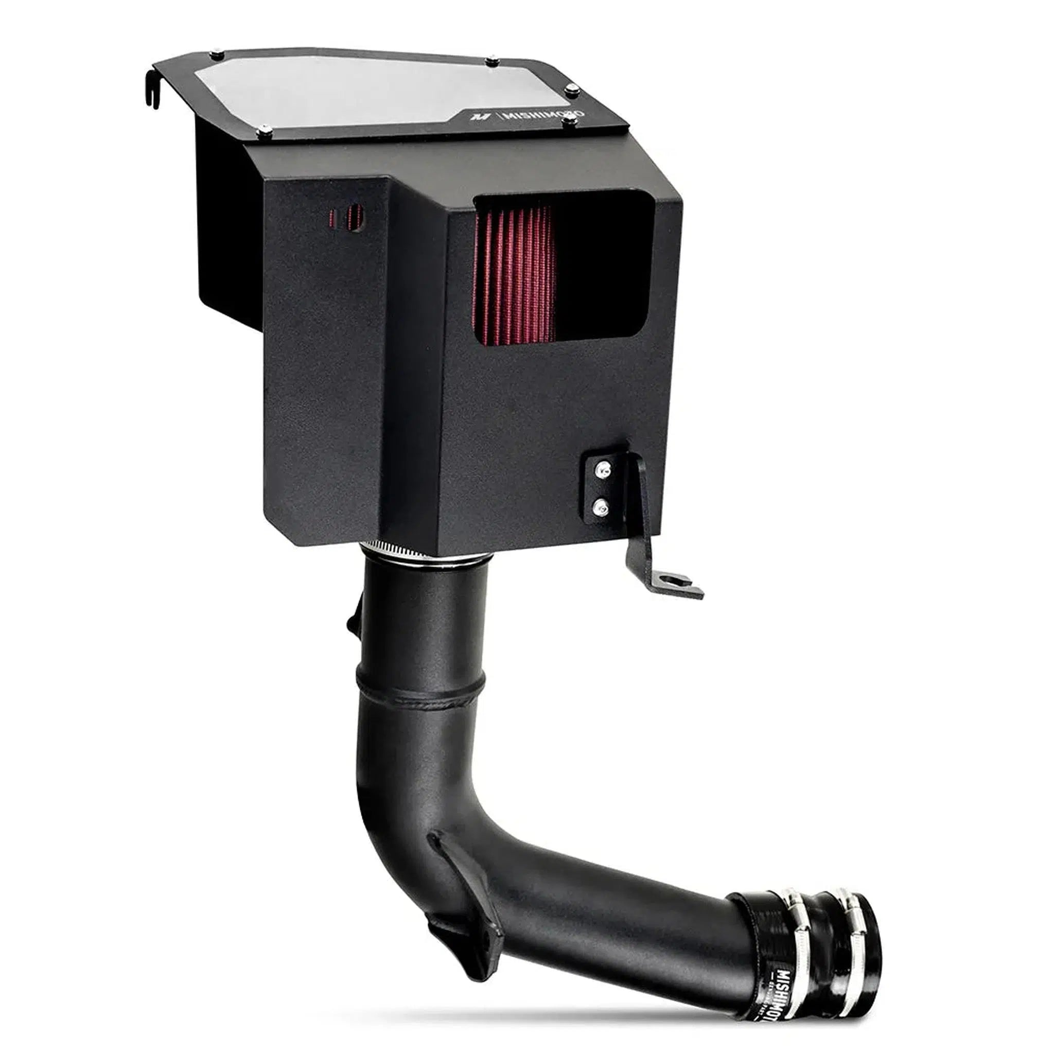 Mishimoto Wrinkle Black Cold Air Intake with Air Box Subaru WRX 2022-2025 | MMAI-WRX-22MWBK