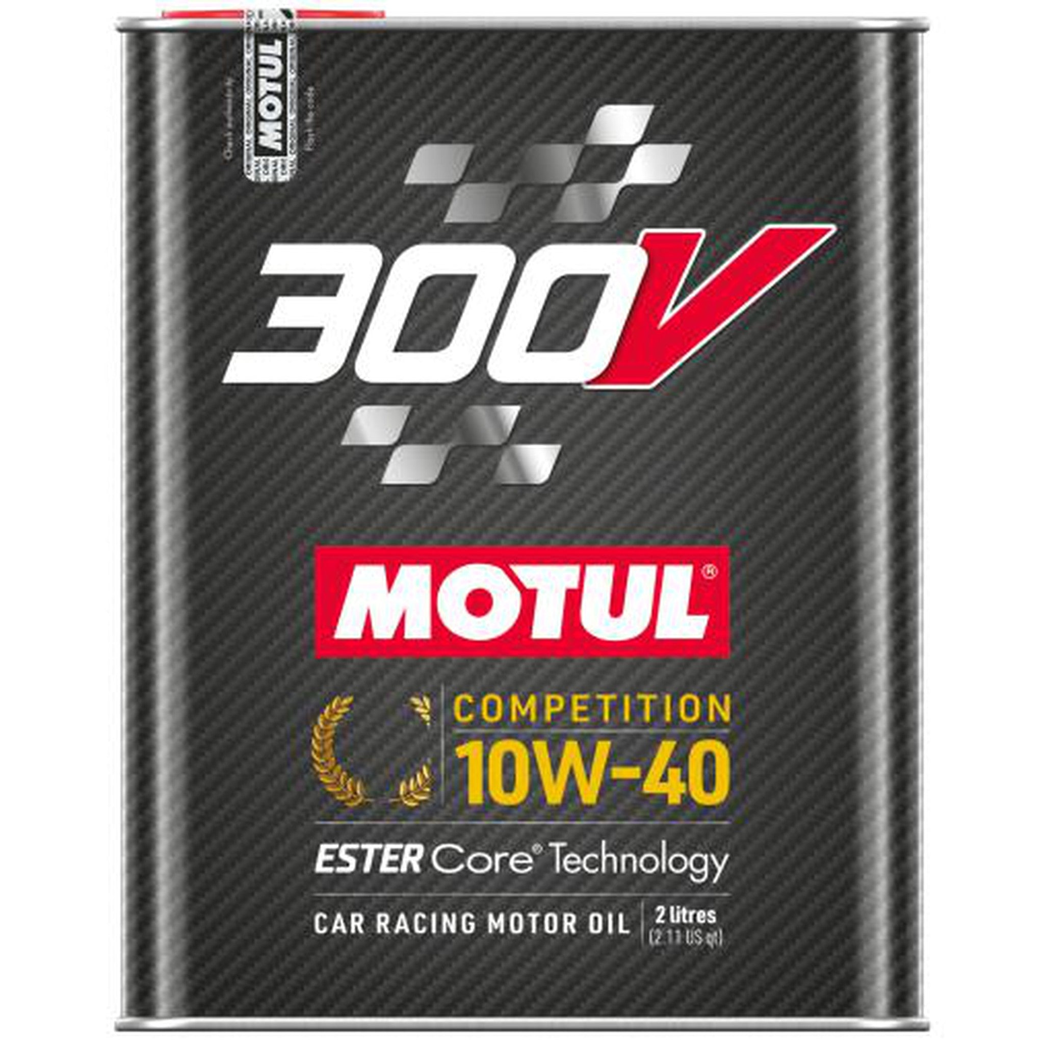 Motul 2L Synthetic-ester Racing Engine Oil 300V 10W40 | 110821