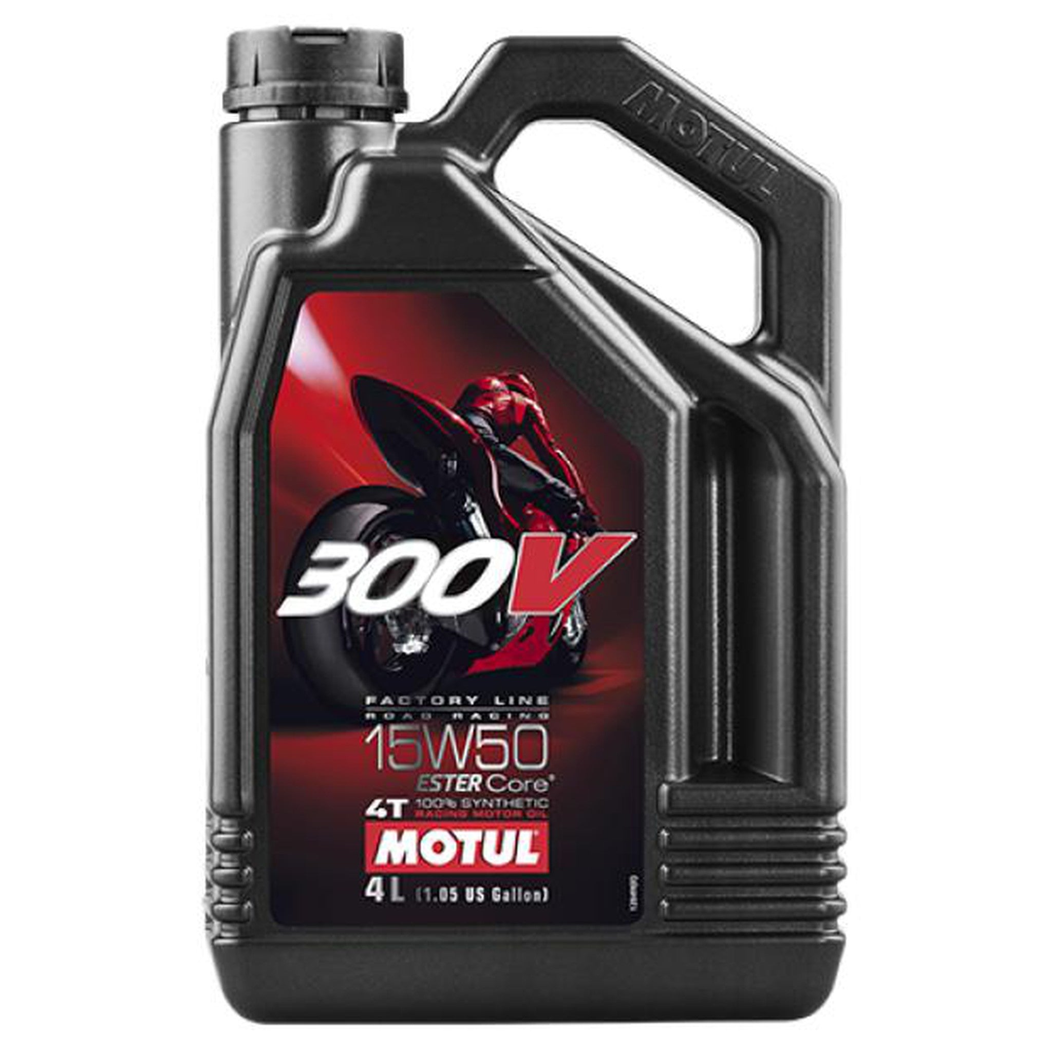 Motul 4L Factory Line Road Racing 300V 15W50 4T | 104129