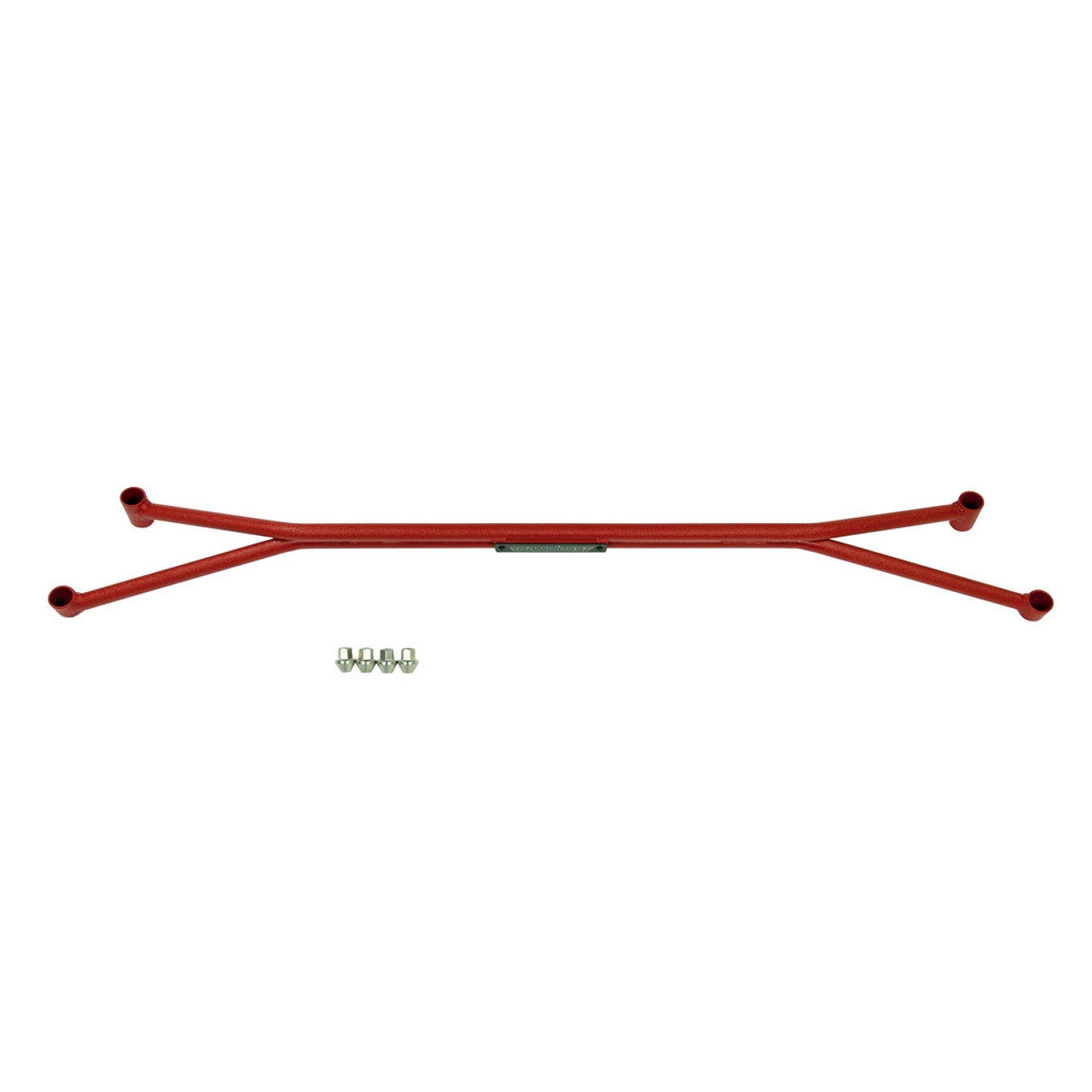Nameless Front Strut Tower Brace Subaru WRX 2015-2021 / STI 2015-2021 - Wrinkle Red | FSTB-C-RED-SUB-15WRX