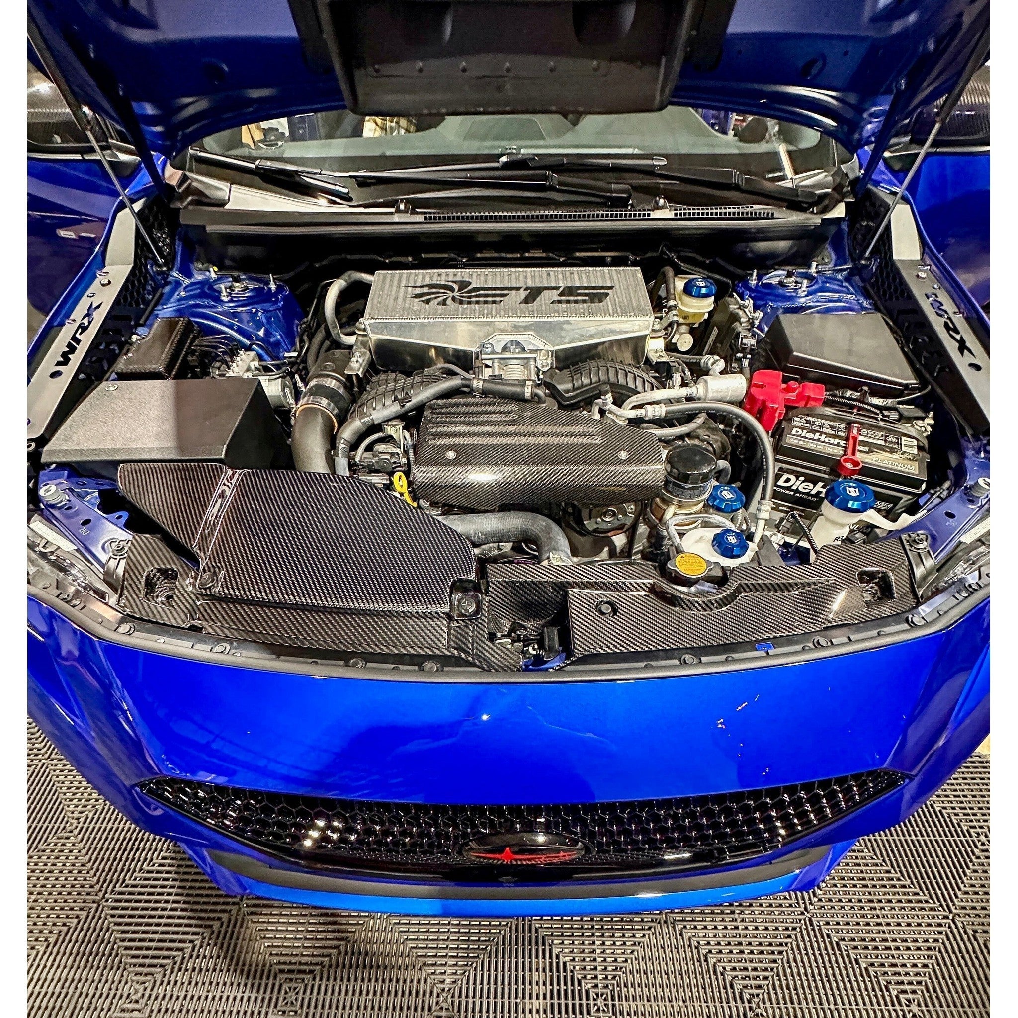 Noble LX Dry Carbon Fiber Radiator Cooling Plate Full Replacement - 2022-2025 WRX