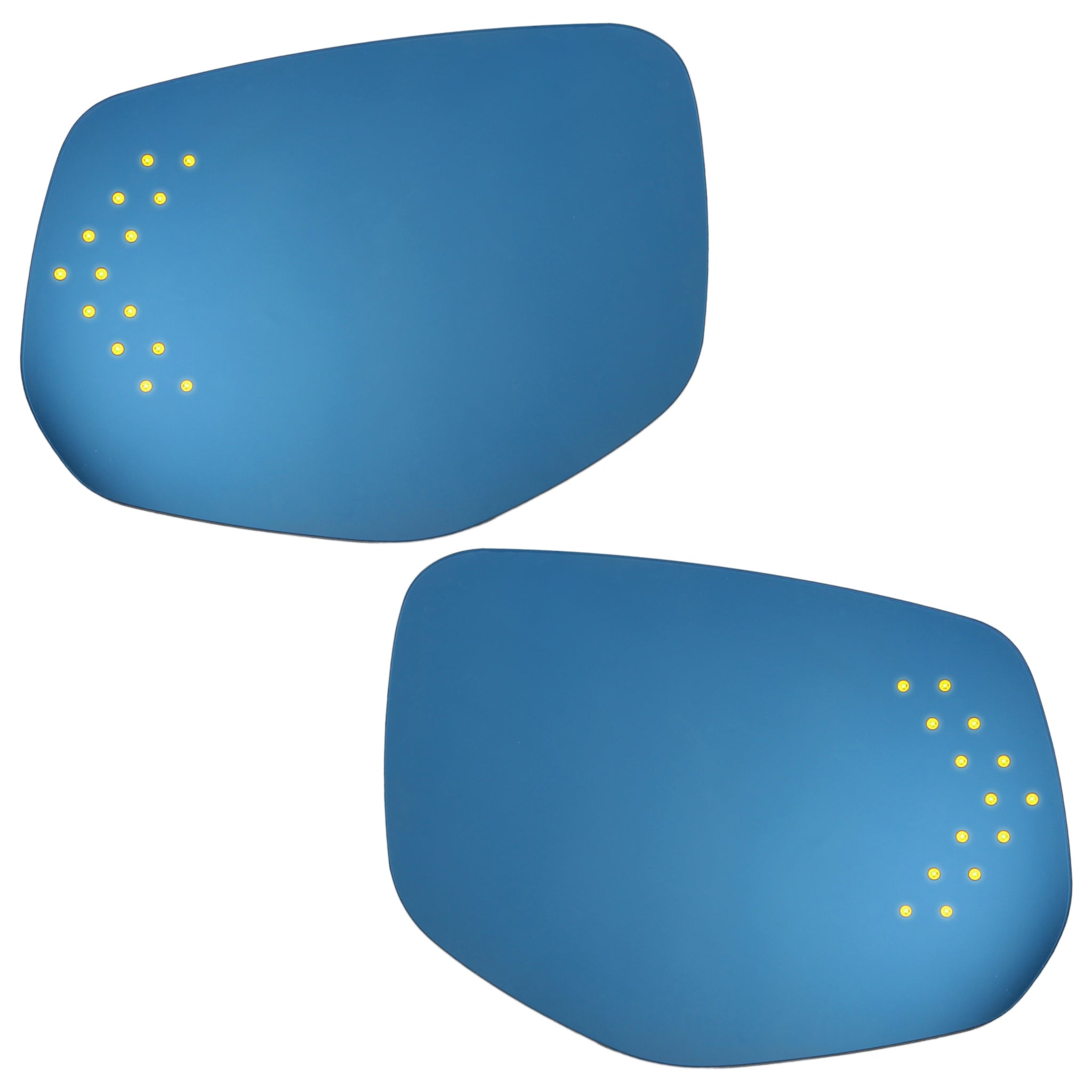 Noble NBS Heated Wide Angle Blue Mirrors w/ Turn Signals Subaru WRX 2022-2025