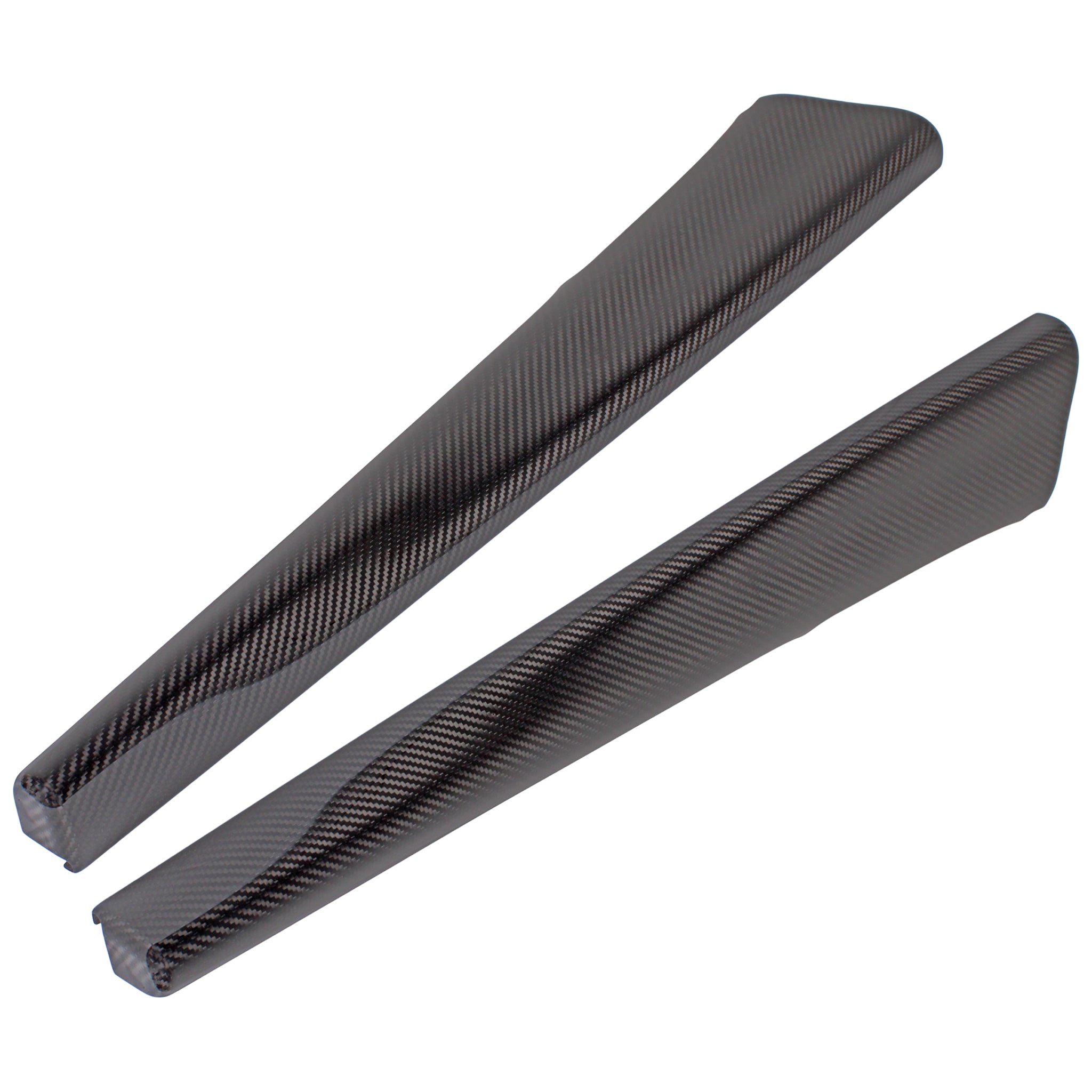 Noble Platinum Dry Carbon Inner Rear Door Upper Trim (Pair) Subaru WRX 2022-2025