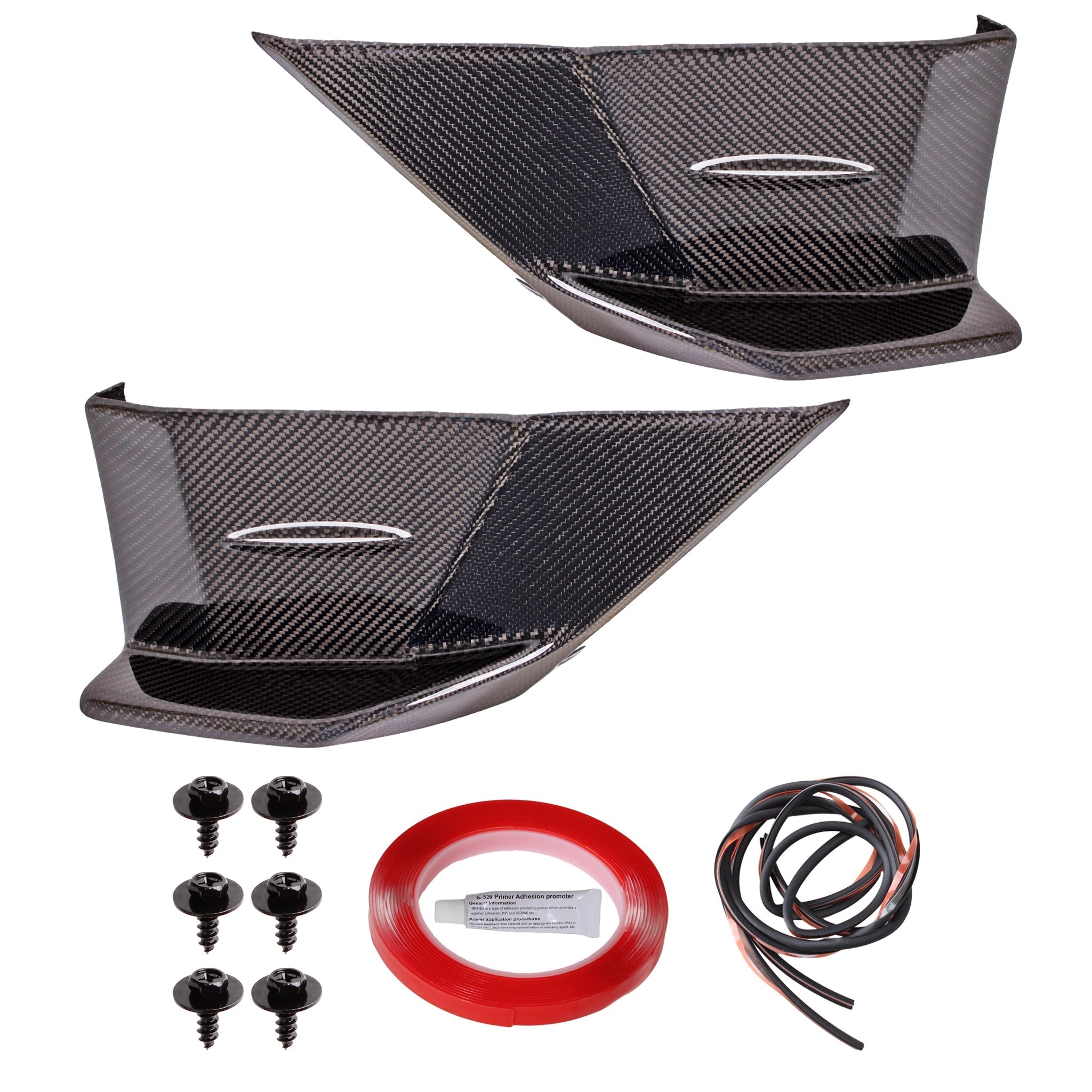 Noble STI Style Rear Bumper Spoilers Carbon Fiber Subaru BRZ / Toyota GR86 2022-2025