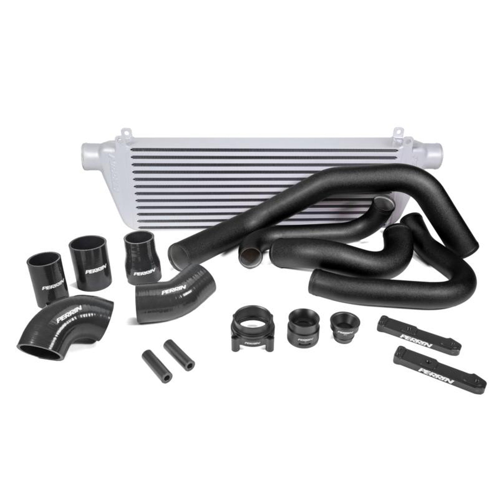 Perrin Front Mount Intercooler Kit Subaru WRX 2022-2025 - Silver core / Black tubes | PSP-ITR-441SL/BK
