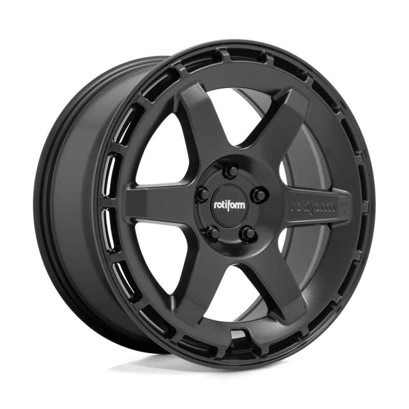 Rotiform R186 KB1 Wheel 19x8.5 5x112 45 Offset - Matte Black R1861985F8+45
