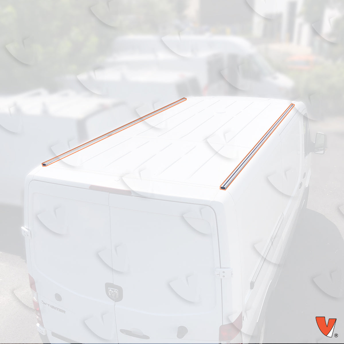 (REQUIRED) Vantech Track System for Mercedes Sprinter 2007-current 144" WB Model R20