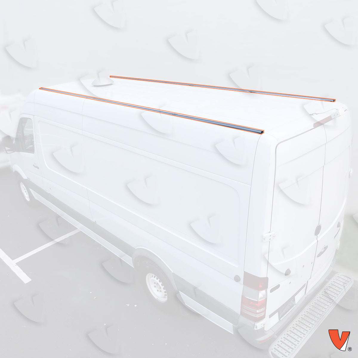 (REQUIRED) Vantech Track System for Mercedes Sprinter 2007-current 170" WB Model R21