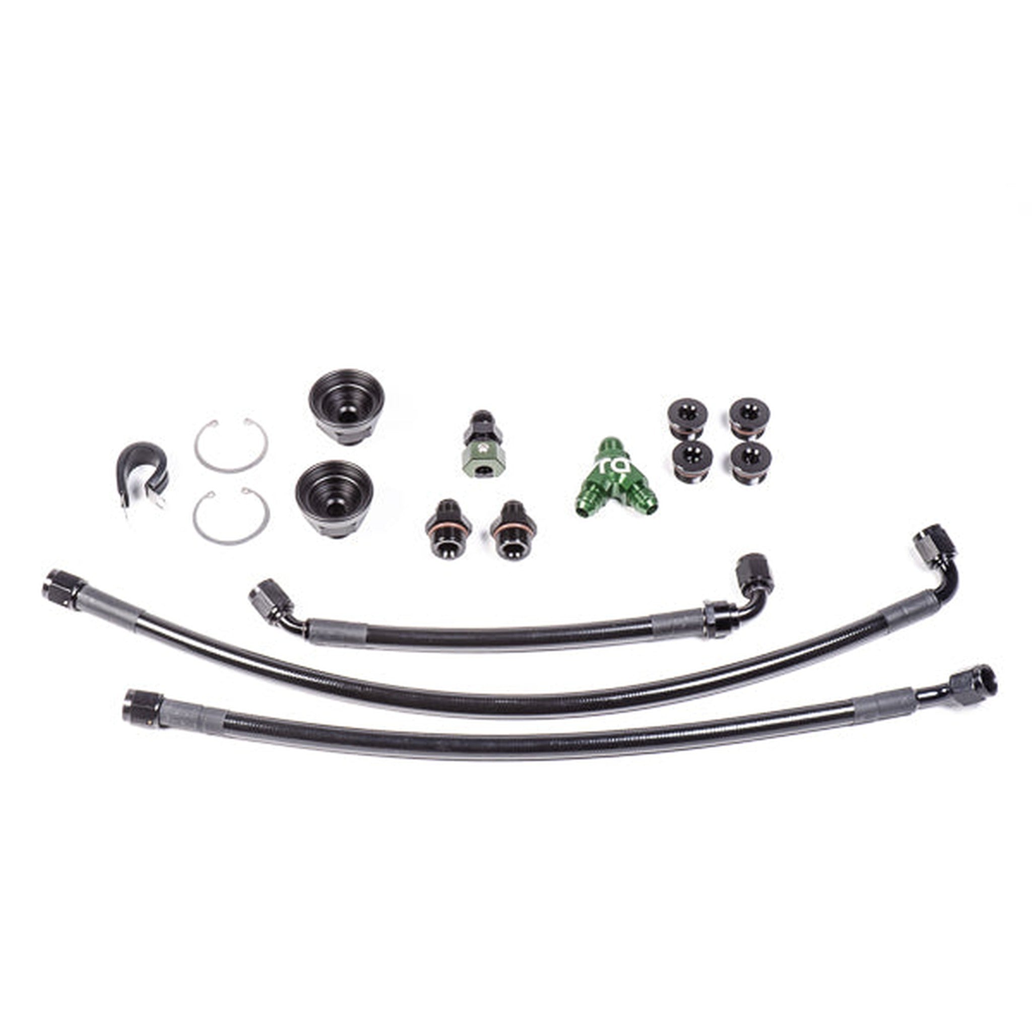 Radium Engineering Fuel Rail Plumbing Kit Nissan 350z / 370z VQ35HR & VQ37VHR | 20-0469