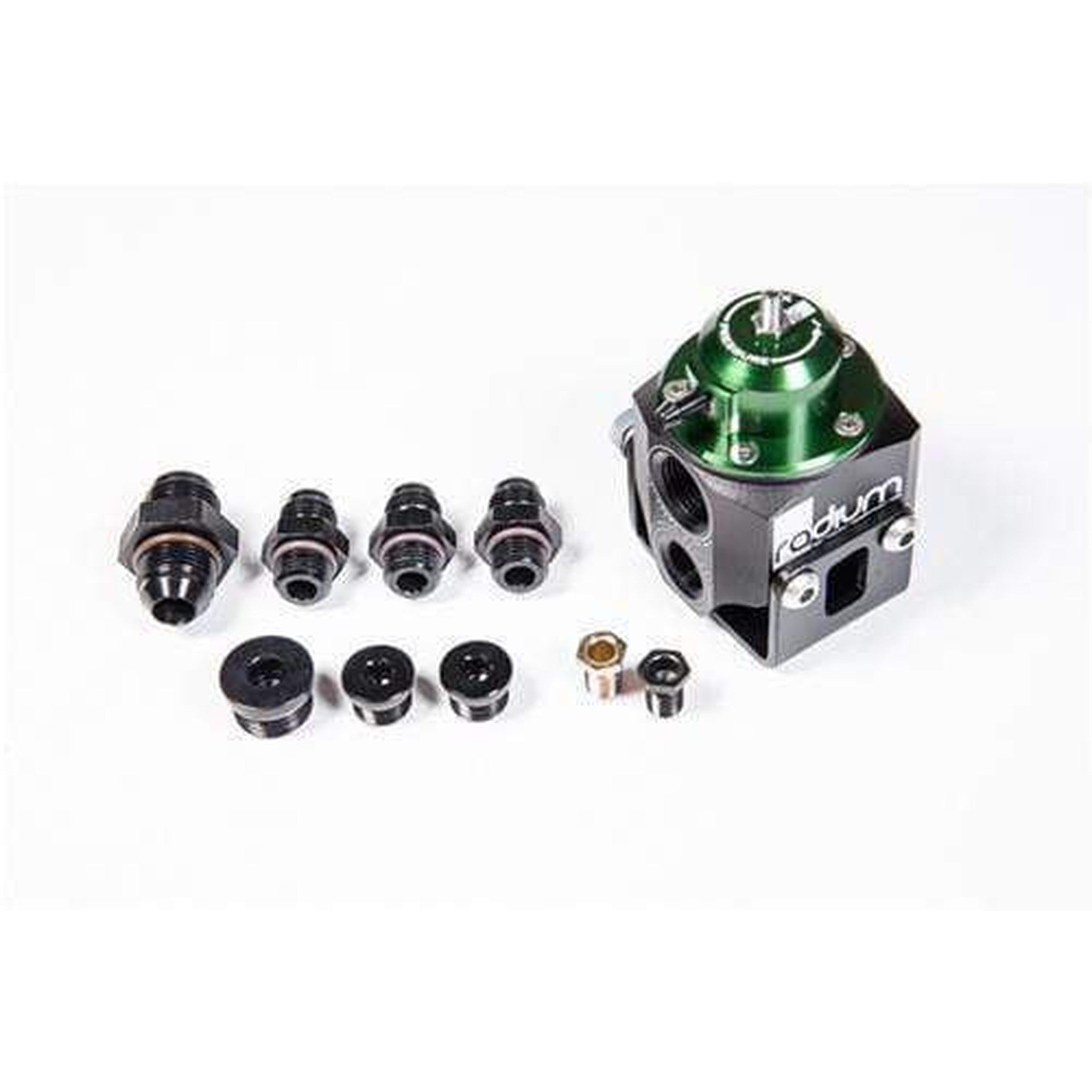 Radium Engineering Multi-Pump Fuel Pressure Regulator - Black Top