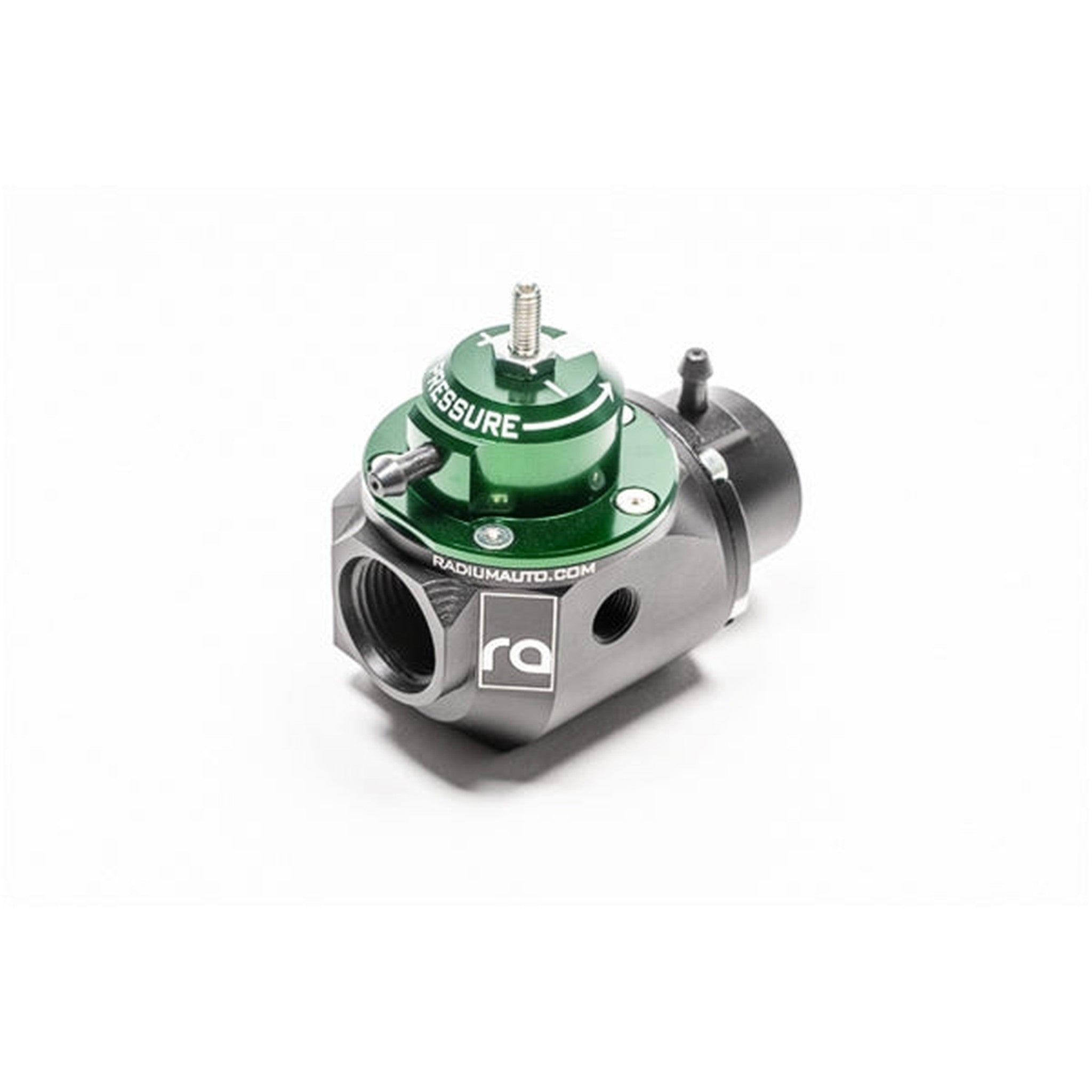 Radium Engineering Universal Fuel Regulator/Pulse Damper Kit 10AN ORB (7/8in-14) Inlet and Outlet | 20-0528-01