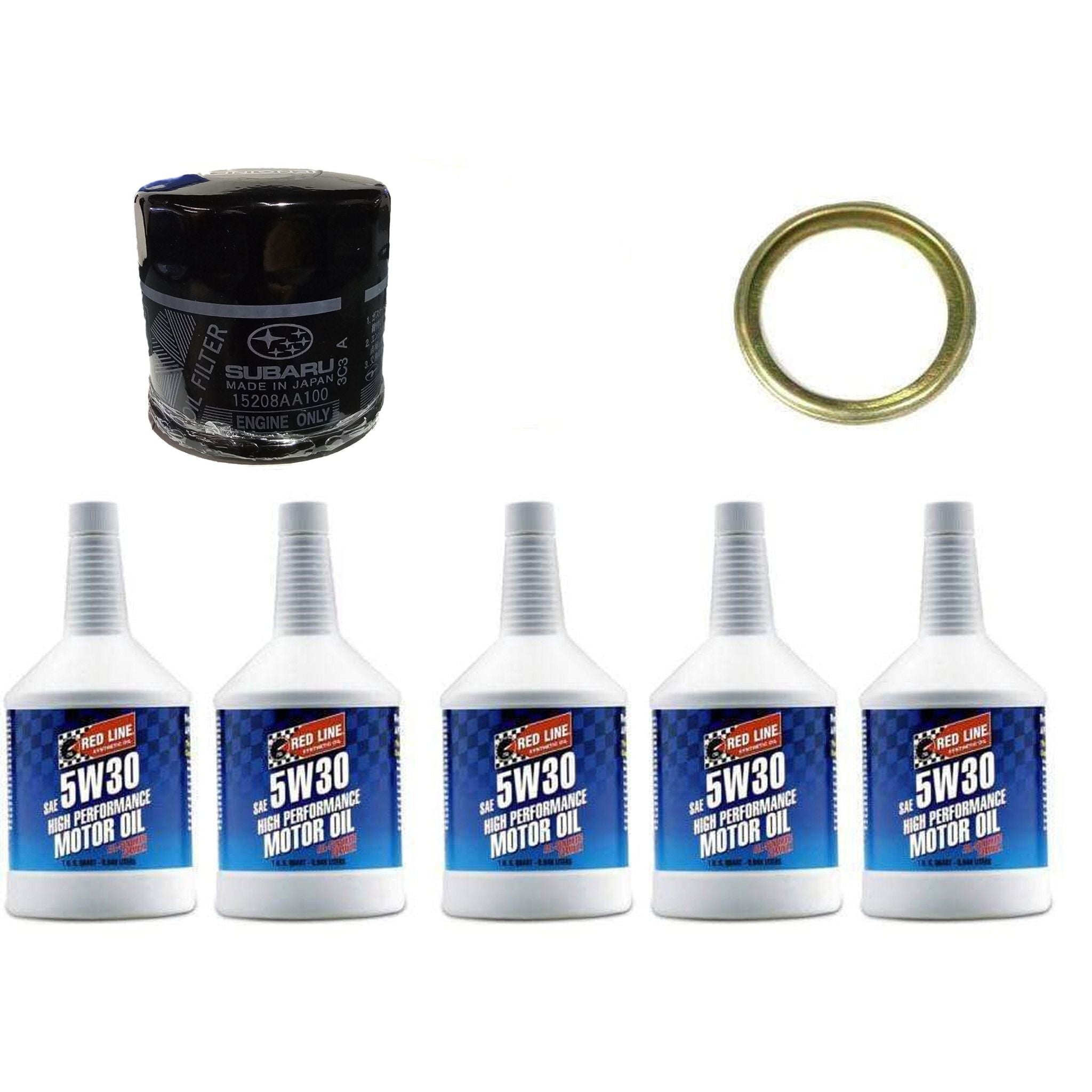 Red Line Oil Subaru Engine Maintenance Kit (Quarts) Most Subaru Models EJ25